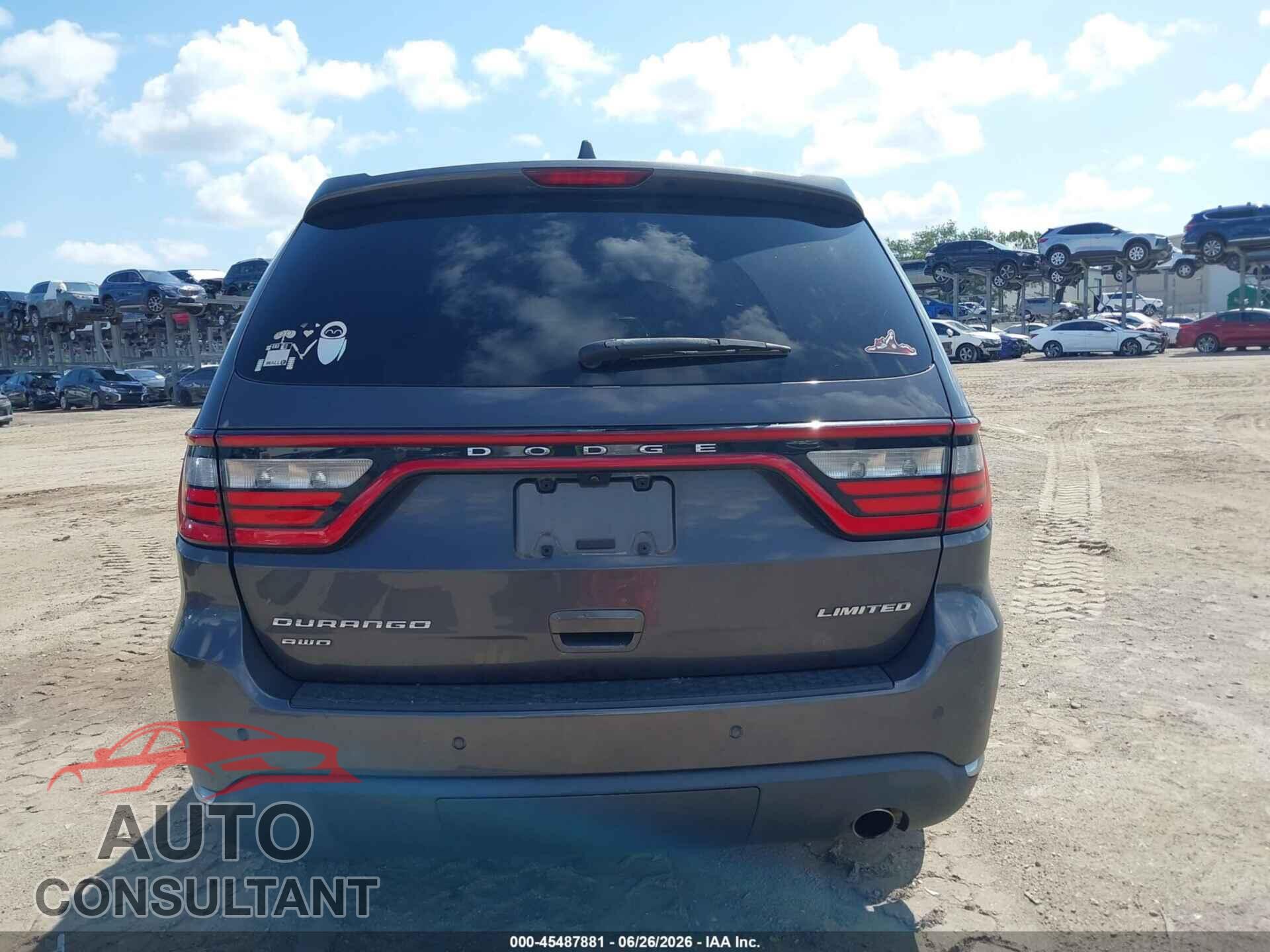 DODGE DURANGO 2016 - 1C4RDJDG2GC341028