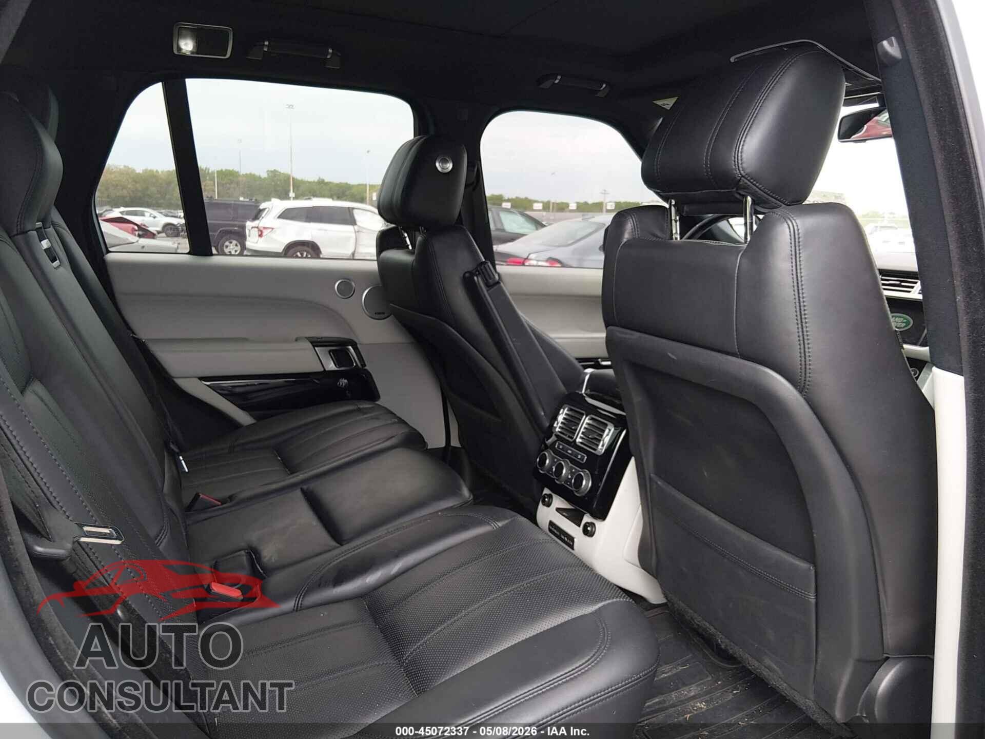 LAND ROVER RANGE ROVER 2016 - SALGS2KF0GA264922
