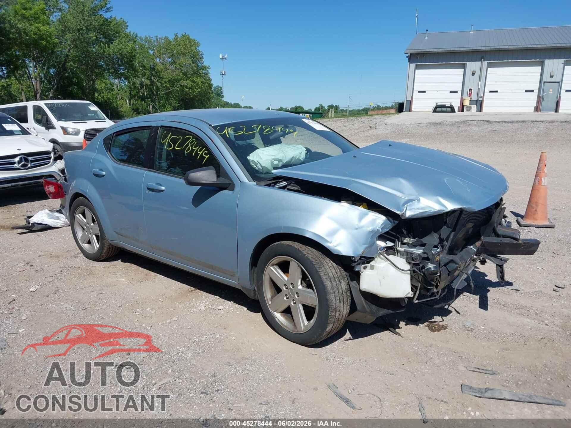 DODGE AVENGER 2013 - 1C3CDZAB8DN563994
