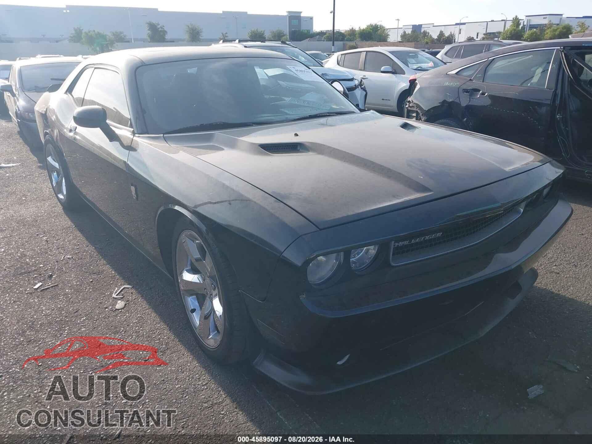 DODGE CHALLENGER 2012 - 2C3CDYAG0CH186848