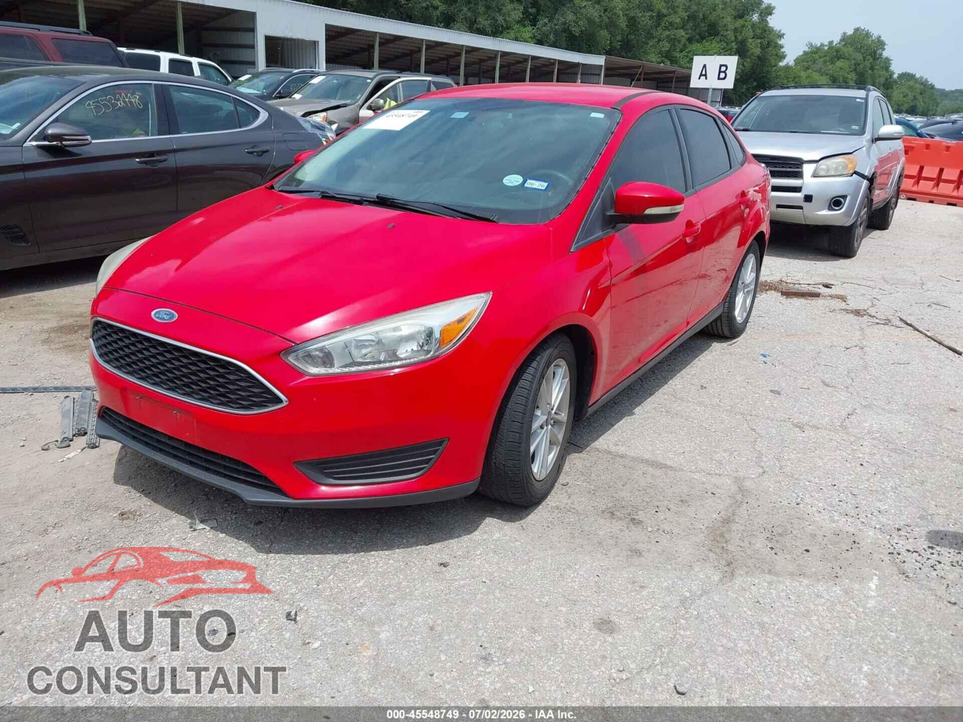 FORD FOCUS 2015 - 1FADP3F20FL242808
