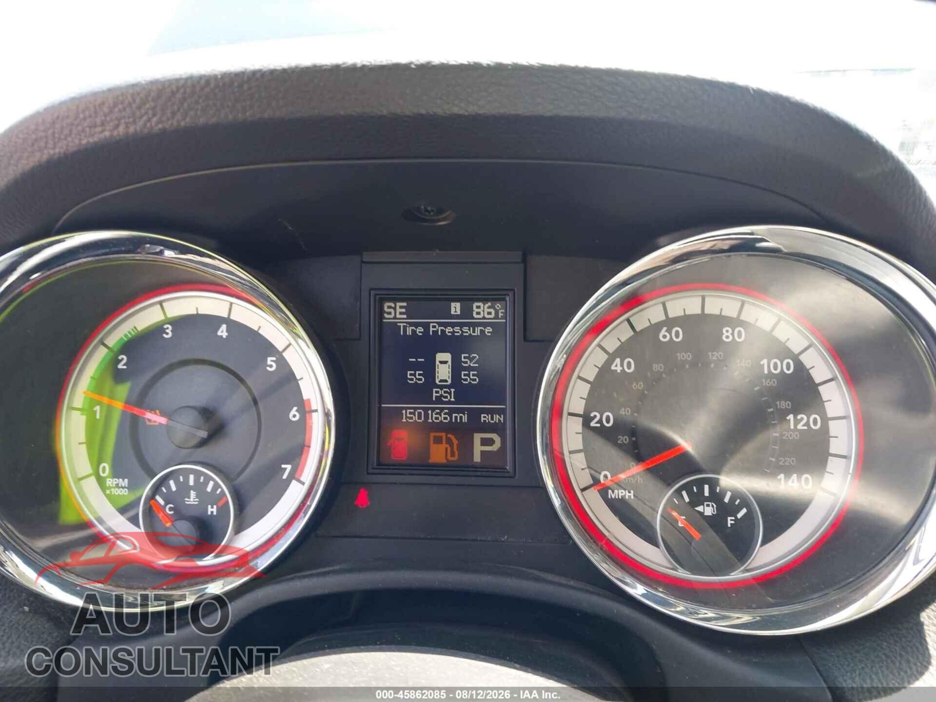 DODGE DURANGO 2013 - 1C4SDJDT6DC662225