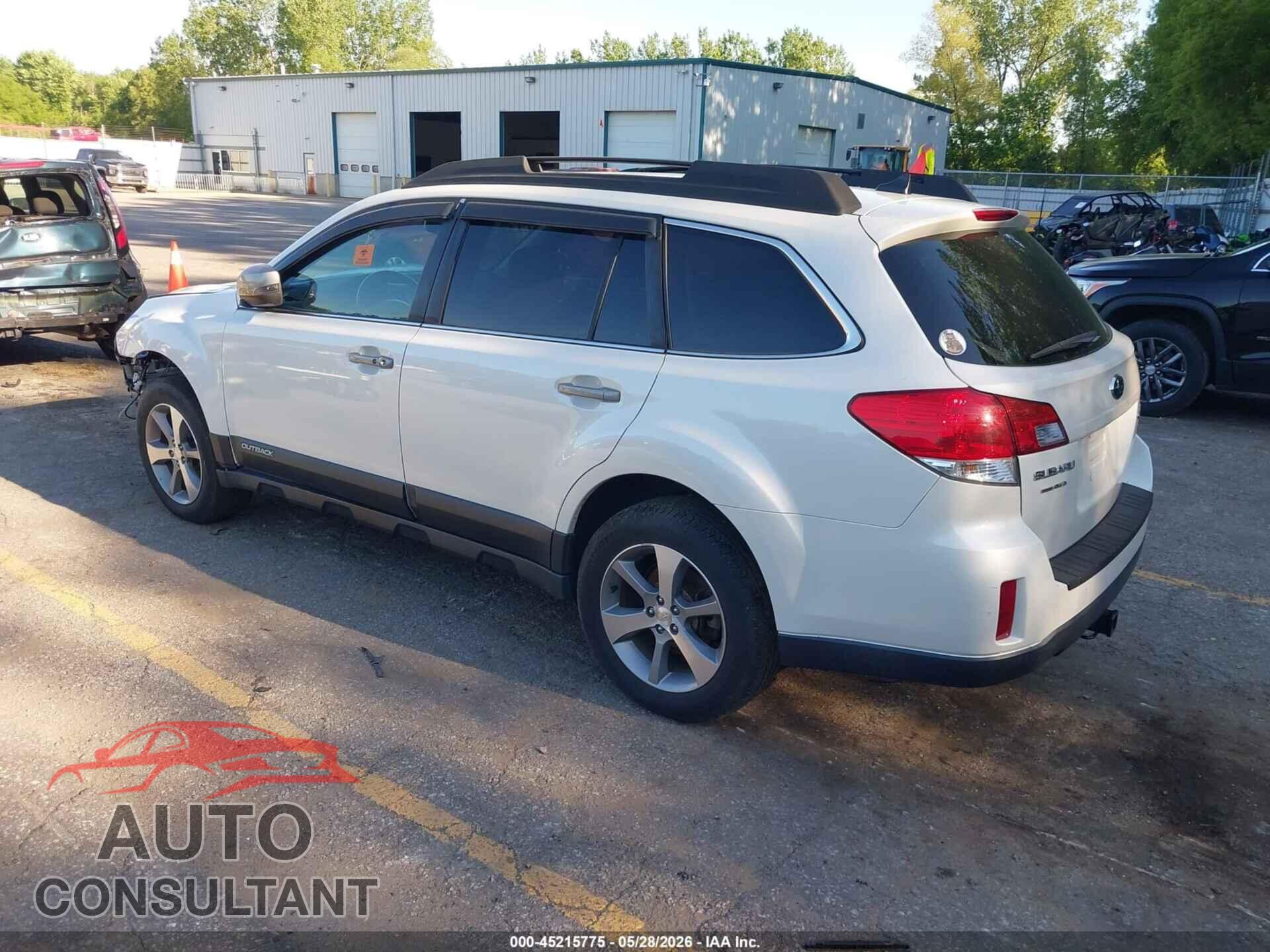 SUBARU OUTBACK 2014 - 4S4BRBPC9E3201729