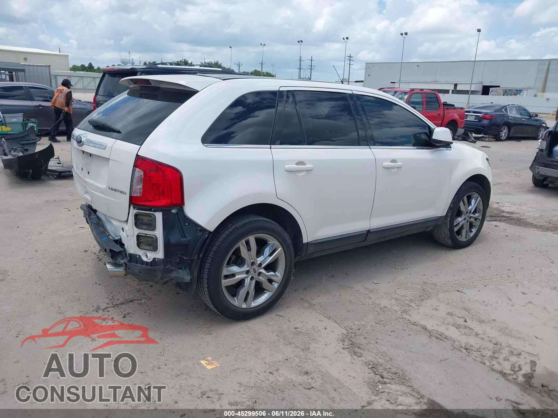 FORD EDGE 2011 - 2FMDK3KC6BBA12204