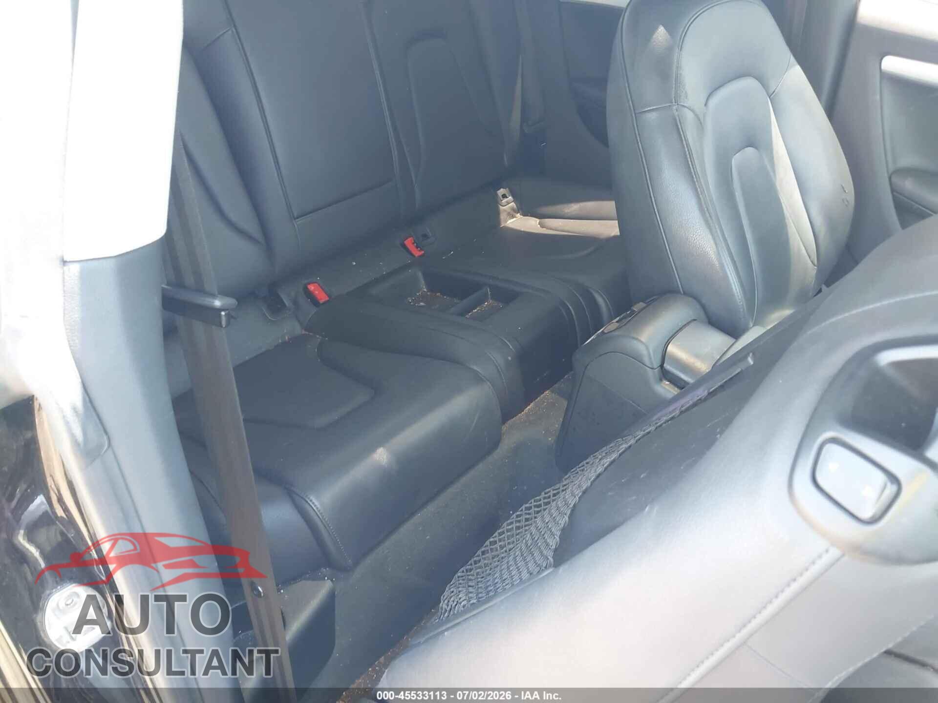 AUDI A5 2012 - WAULFAFR2CA042575