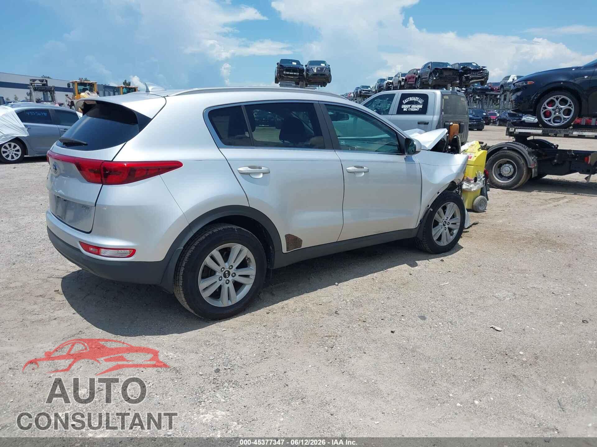 KIA SPORTAGE 2017 - KNDPM3AC2H7080014