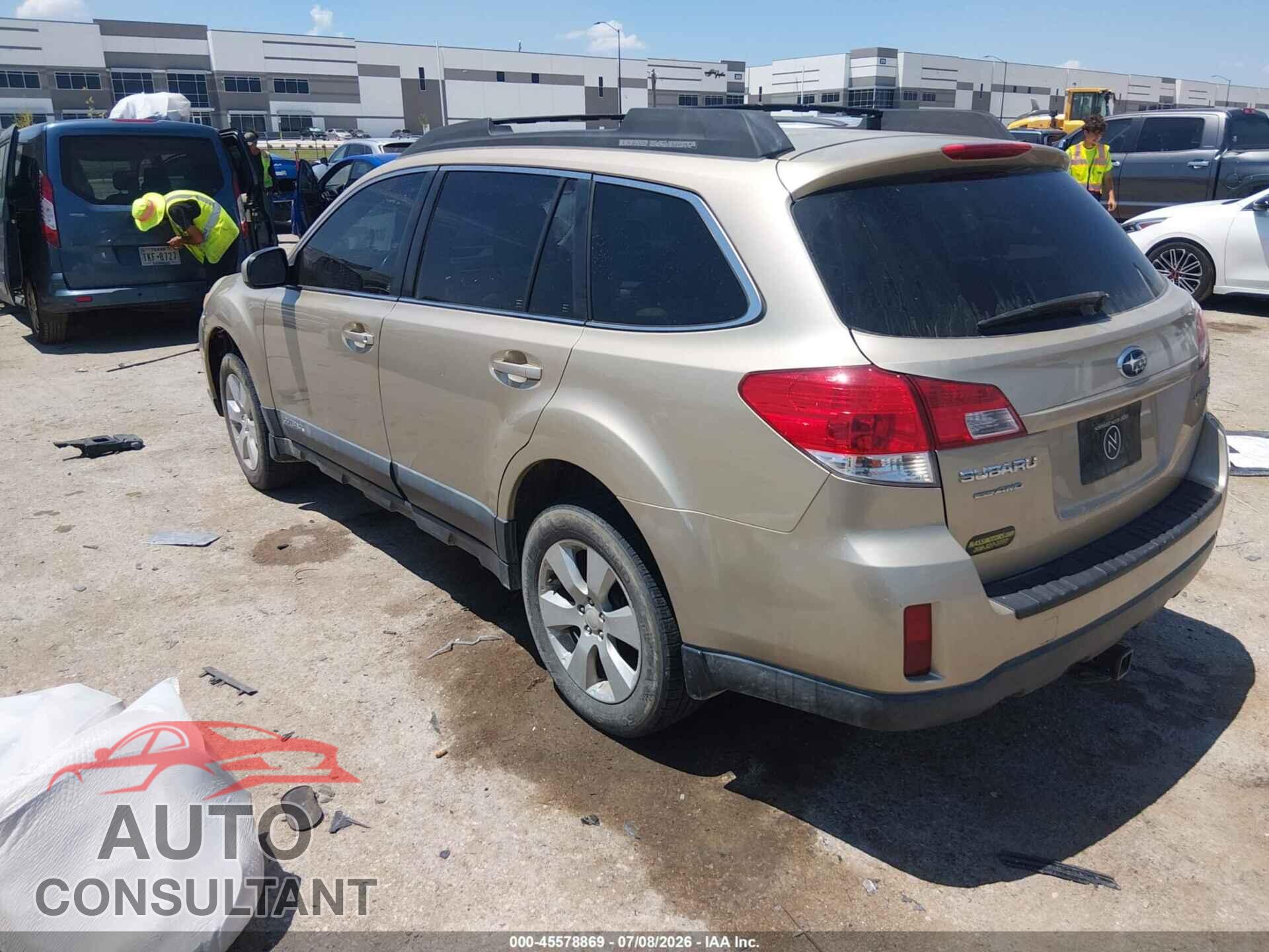 SUBARU OUTBACK 2010 - 4S4BRCCC3A3322018