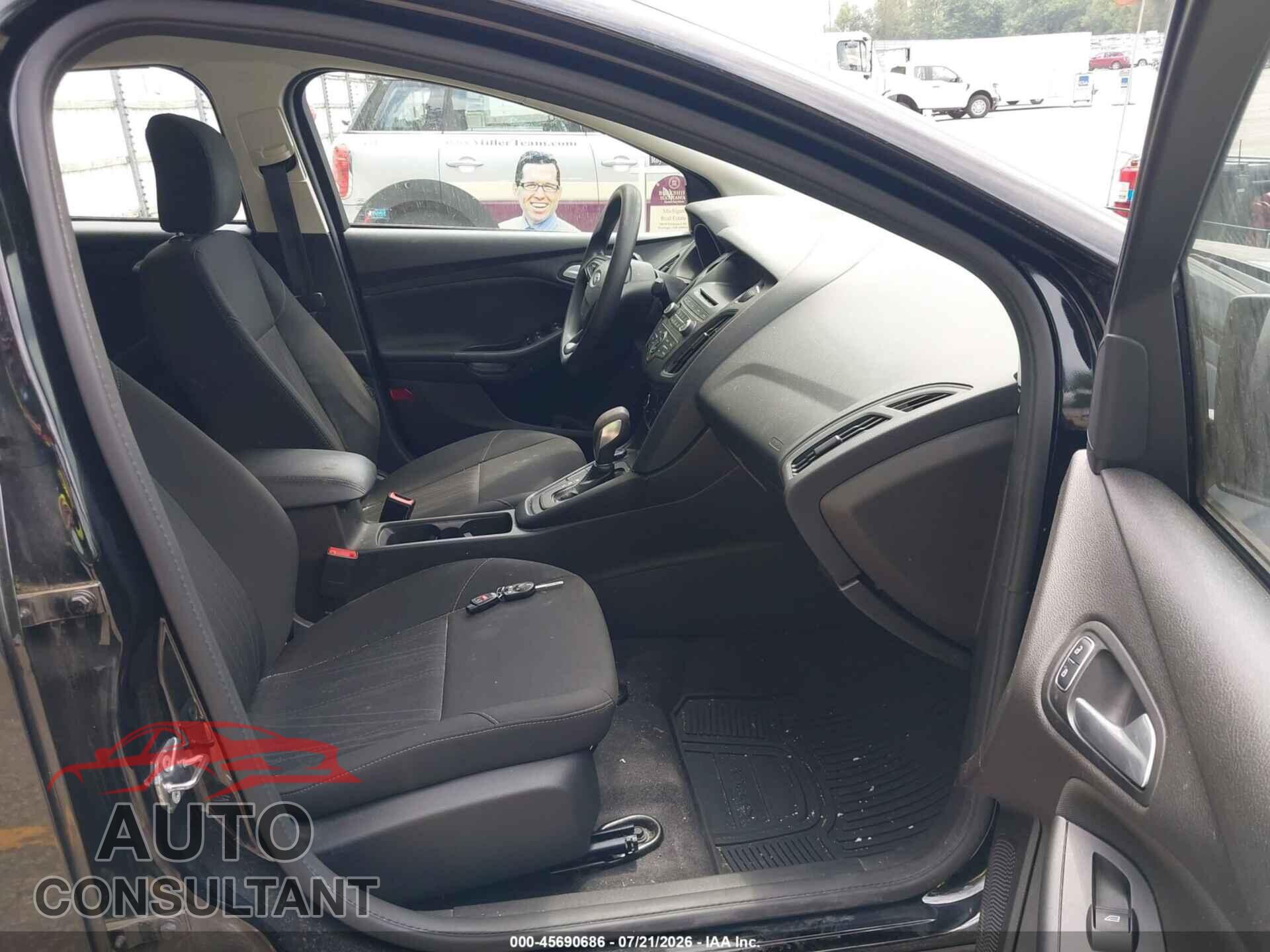 FORD FOCUS 2017 - 1FADP3FEXHL276459