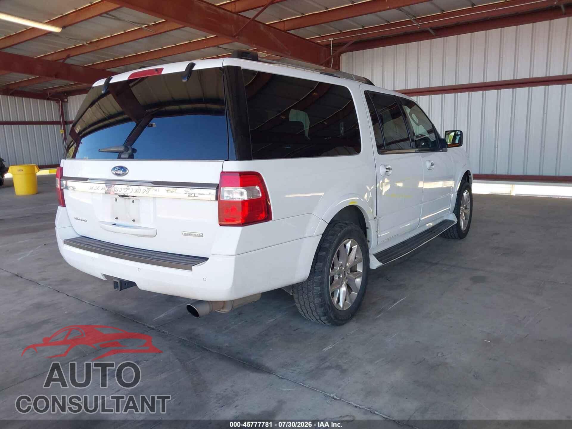 FORD EXPEDITION EL 2017 - 1FMJK1KT6HEA74688