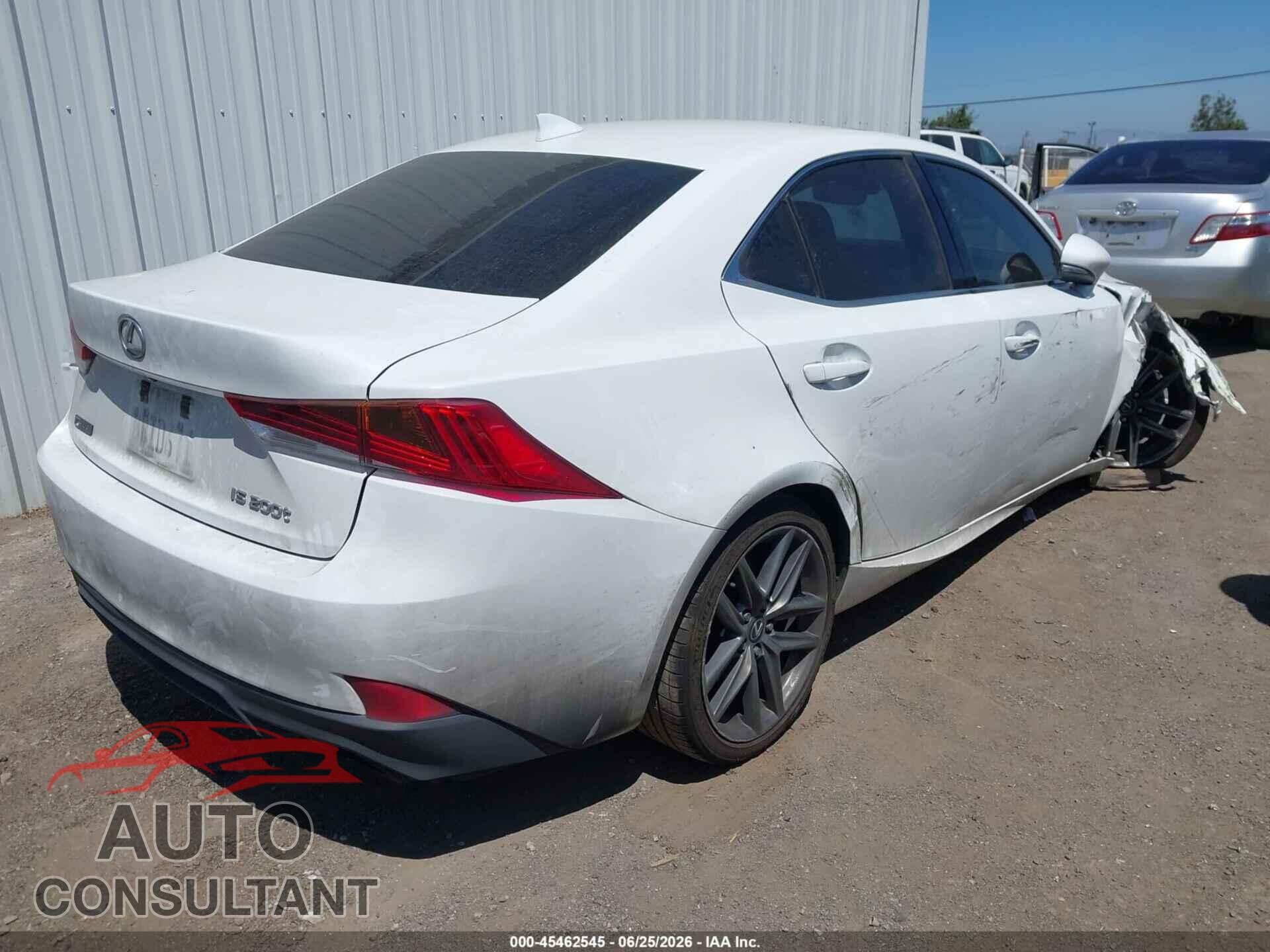 LEXUS IS 200T 2017 - JTHBA1D26H5059896