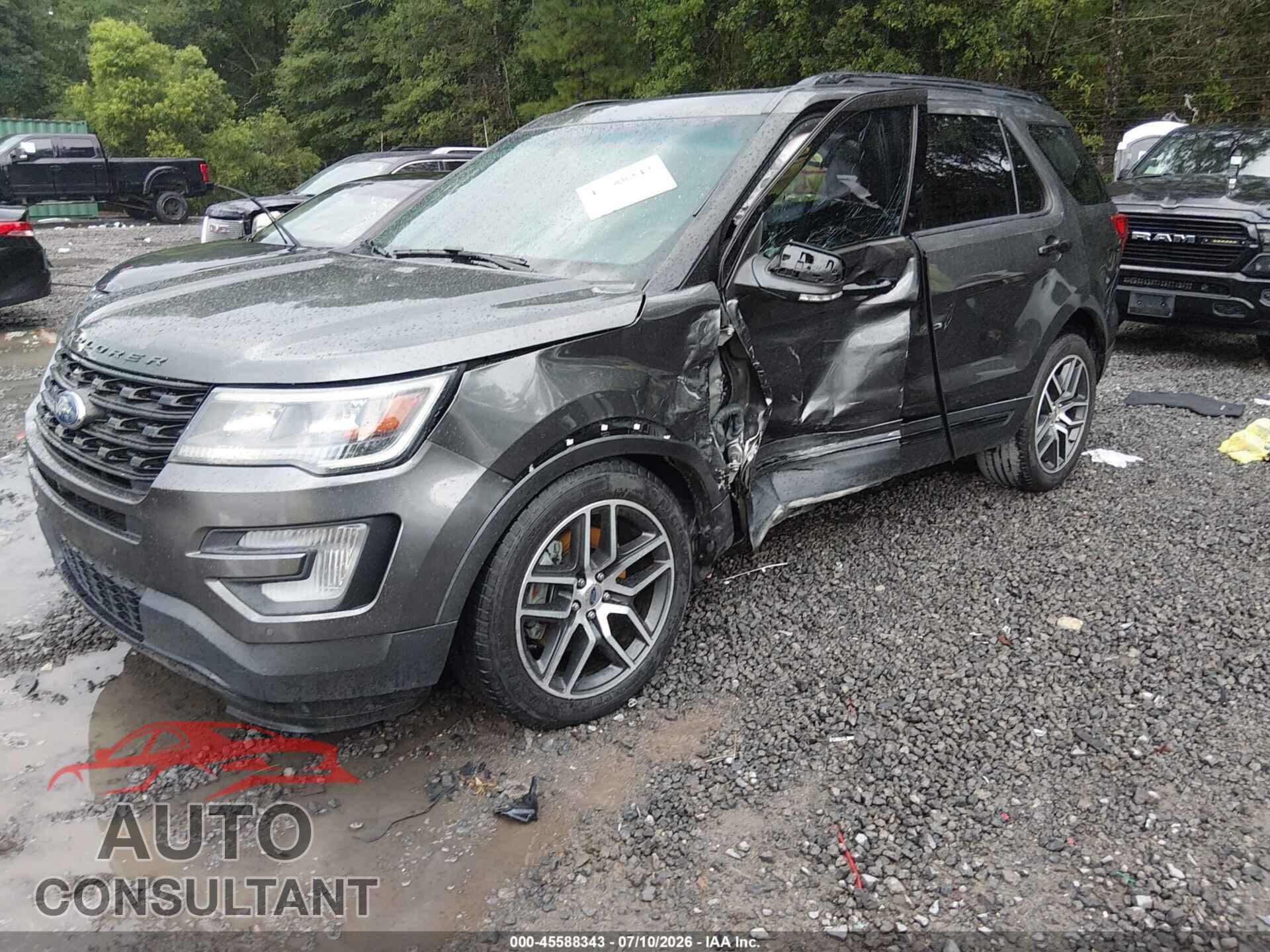 FORD EXPLORER 2017 - 1FM5K8GT5HGA14635