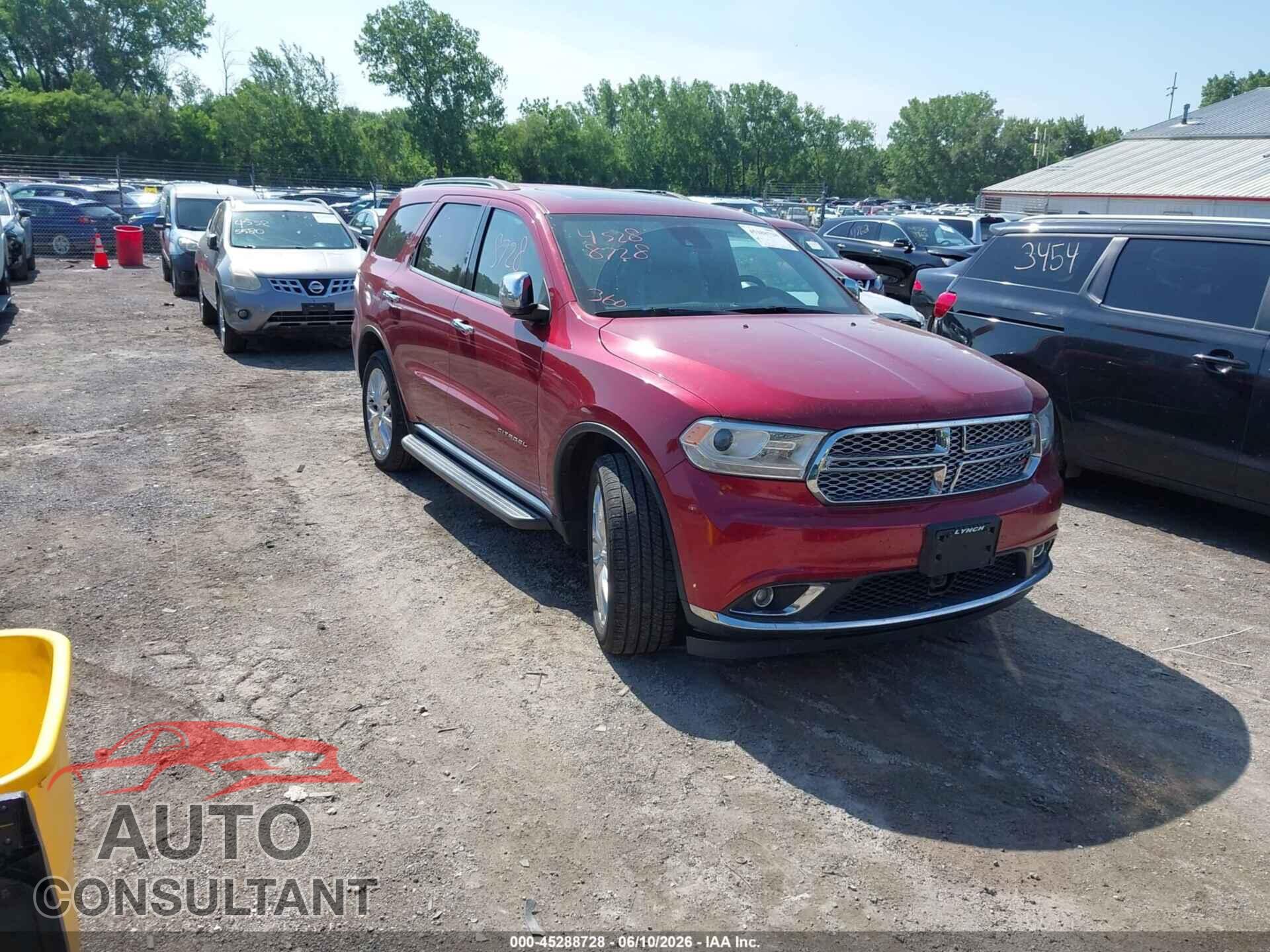 DODGE DURANGO 2014 - 1C4RDJEG5EC971038