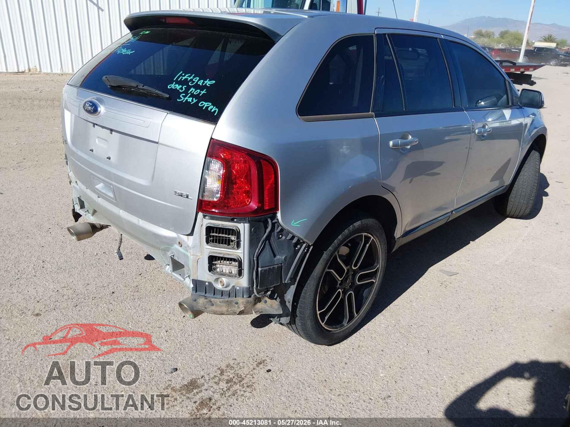 FORD EDGE 2013 - 2FMDK3JC1DBA32252