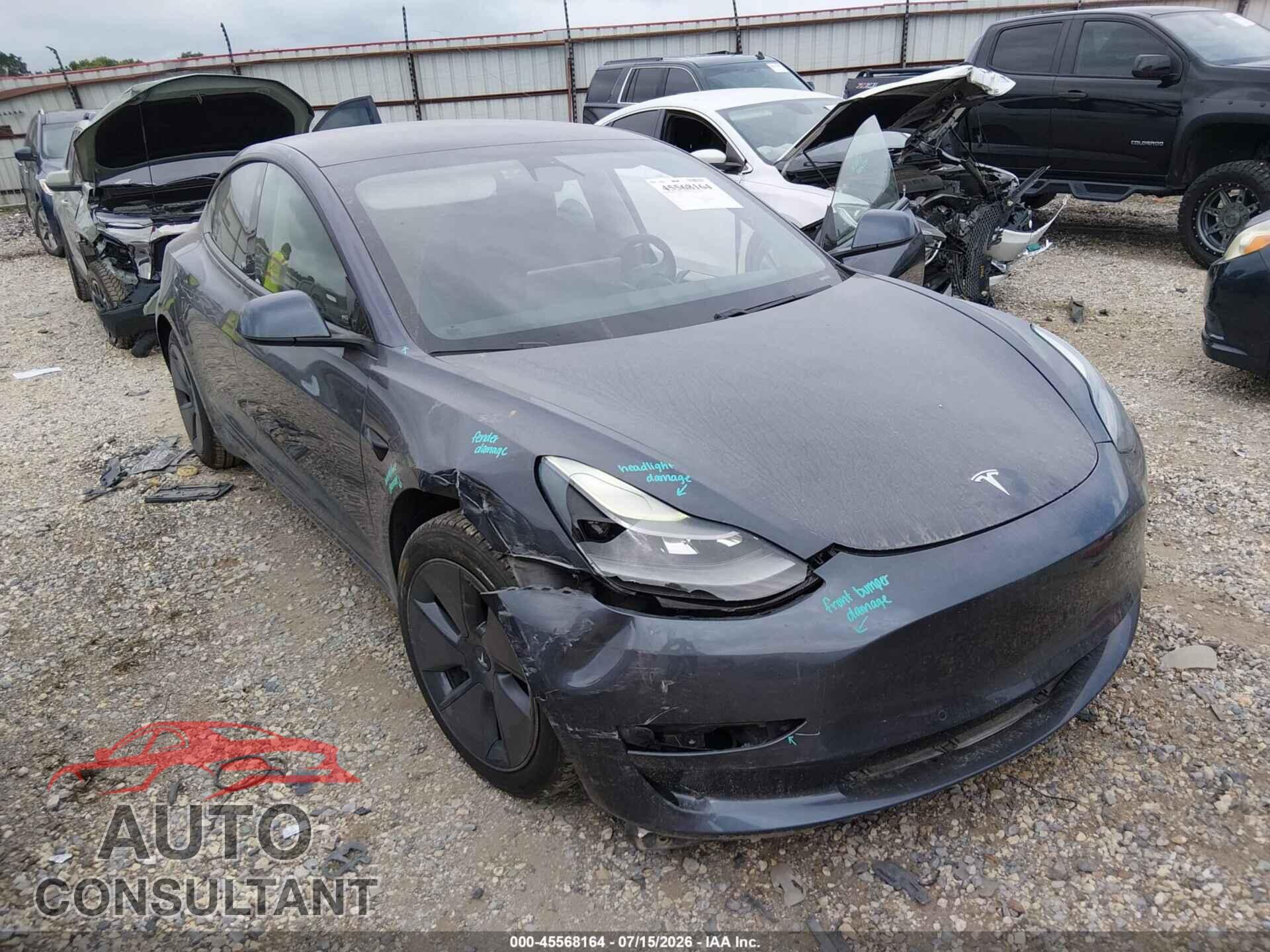 TESLA MODEL 3 2021 - 5YJ3E1EA1MF872989