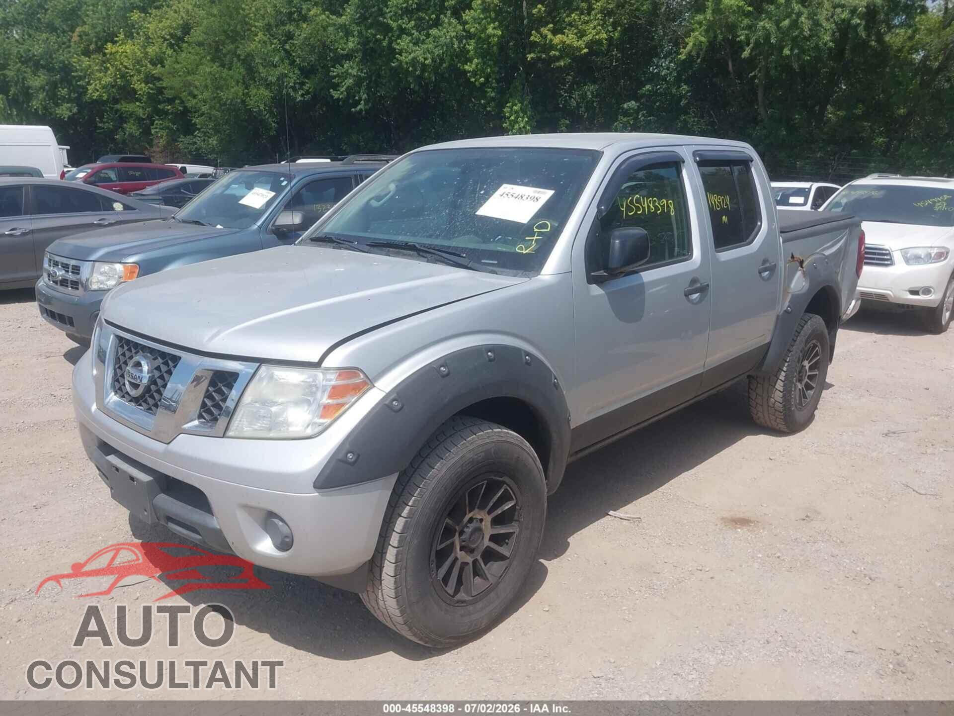 NISSAN FRONTIER 2012 - 1N6AD0EV8CC471164