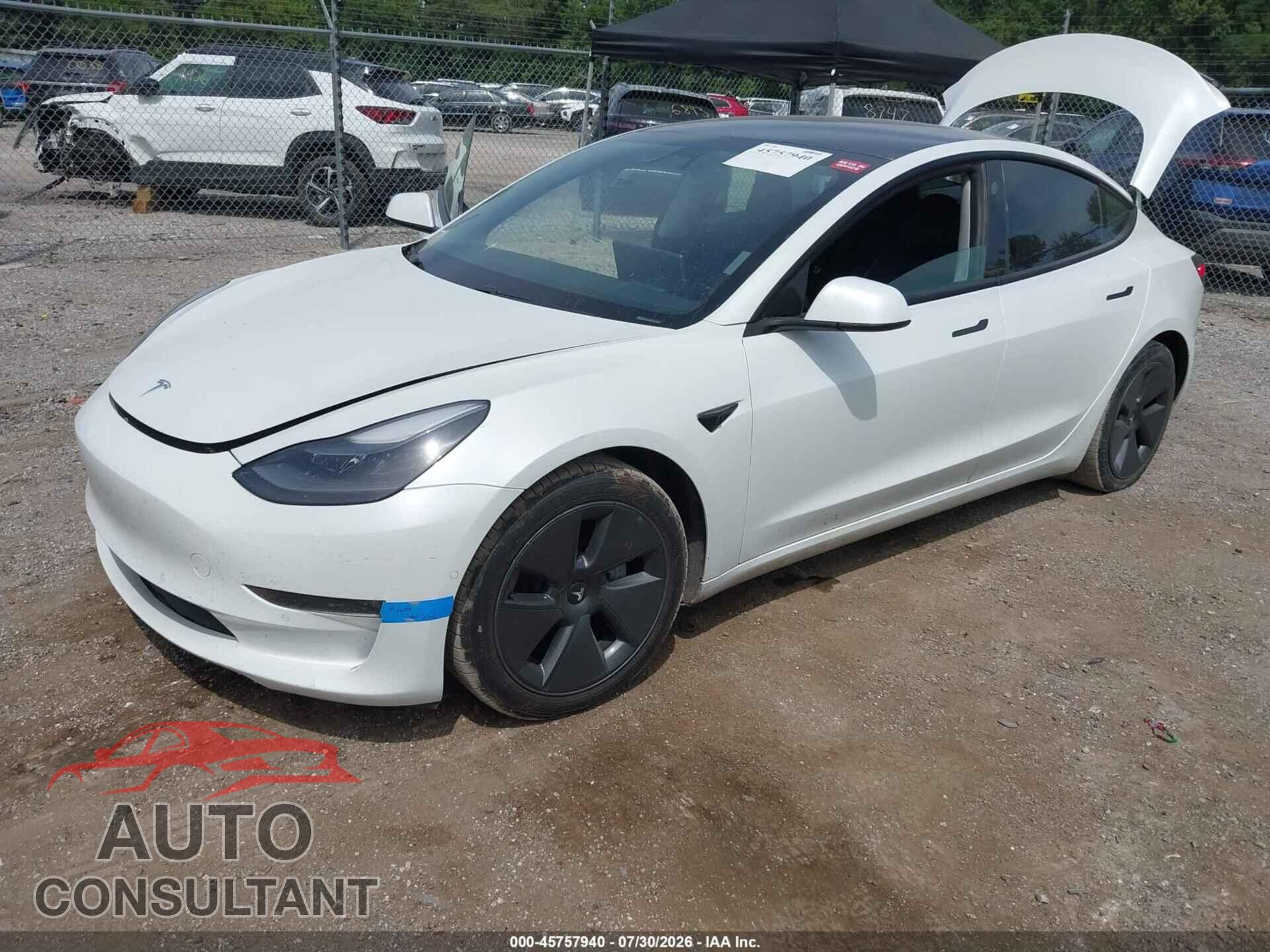 TESLA MODEL 3 2021 - 5YJ3E1EB7MF927650