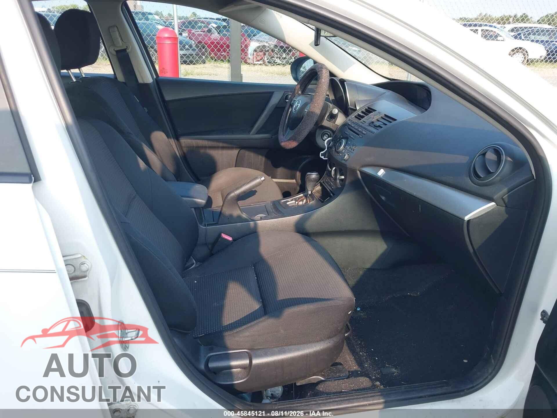 MAZDA MAZDA3 2012 - JM1BL1V73C1700508