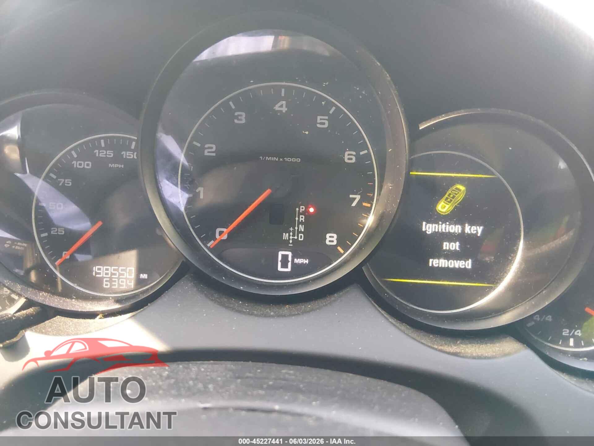 PORSCHE CAYENNE 2013 - WP1AA2A2XDLA08803