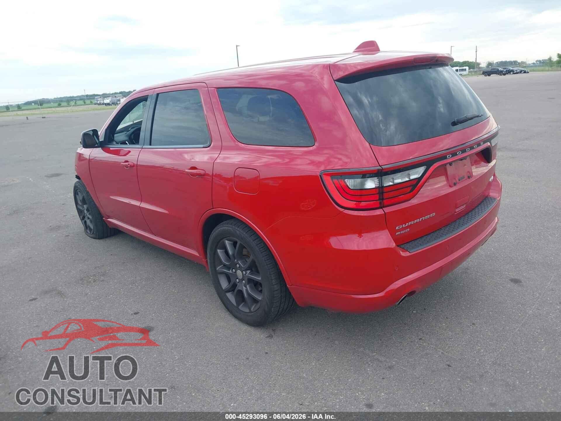 DODGE DURANGO 2017 - 1C4SDJCT6HC660045
