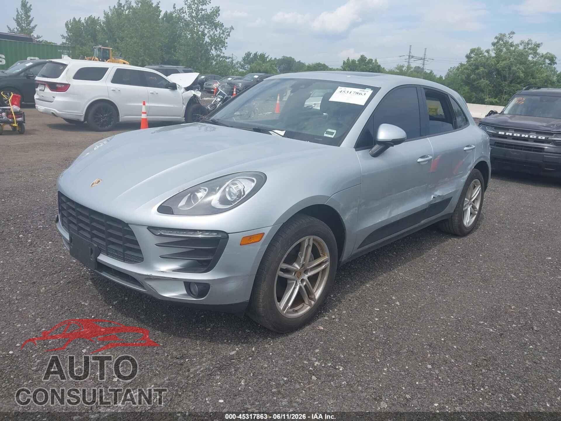 PORSCHE MACAN 2017 - WP1AA2A59HLB04681