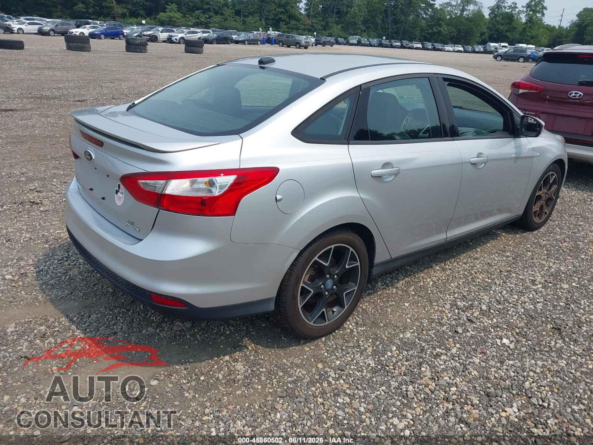 FORD FOCUS 2013 - 1FADP3F24DL181606
