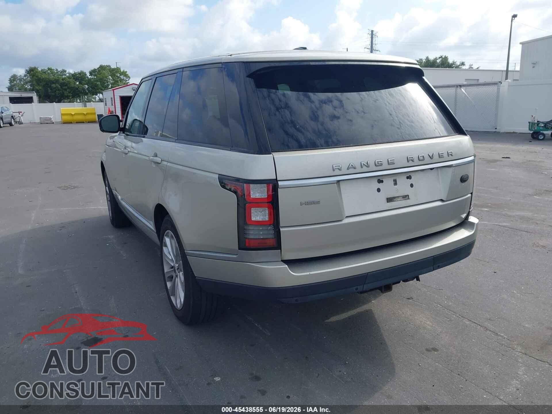 LAND ROVER RANGE ROVER 2014 - SALGS2VF5EA131338