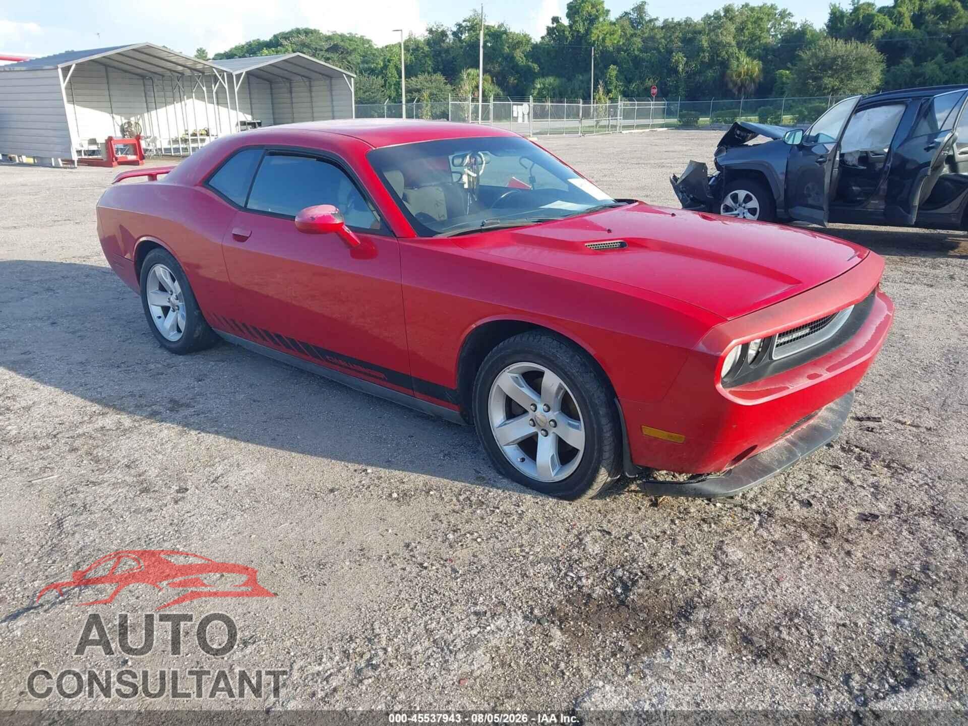 DODGE CHALLENGER 2012 - 2C3CDYAG8CH180215
