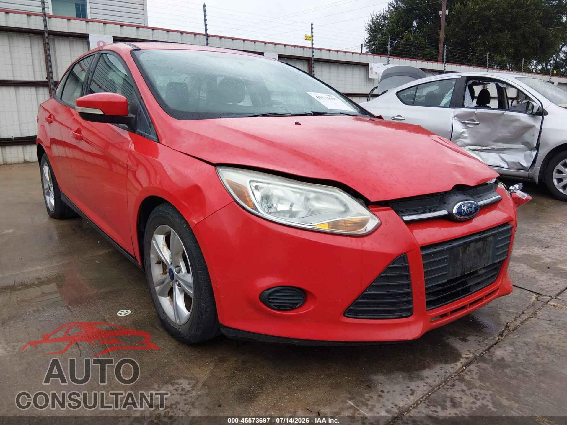 FORD FOCUS 2013 - 1FADP3F2XDL334036