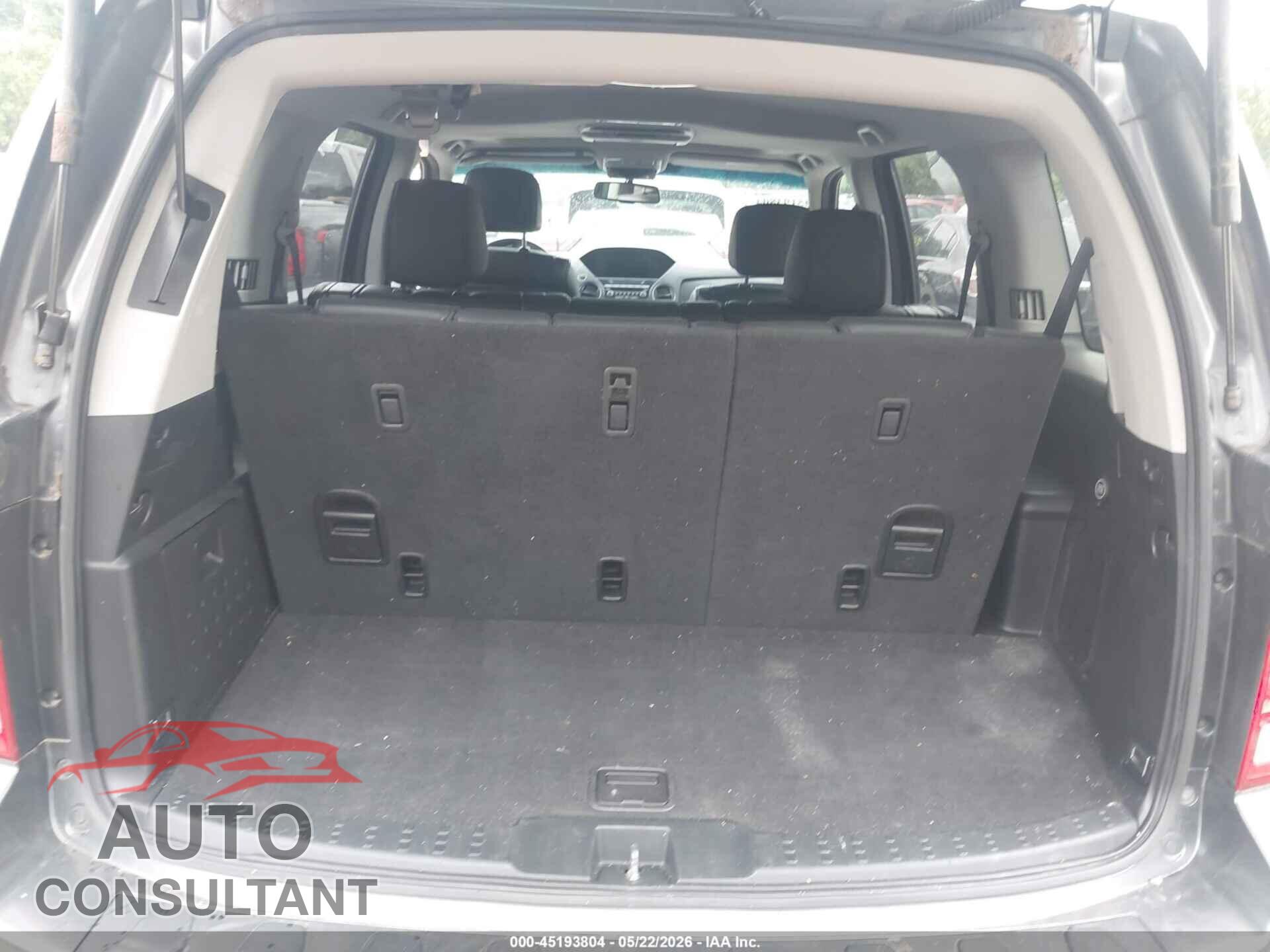 HONDA PILOT 2012 - 5FNYF4H60CB025357