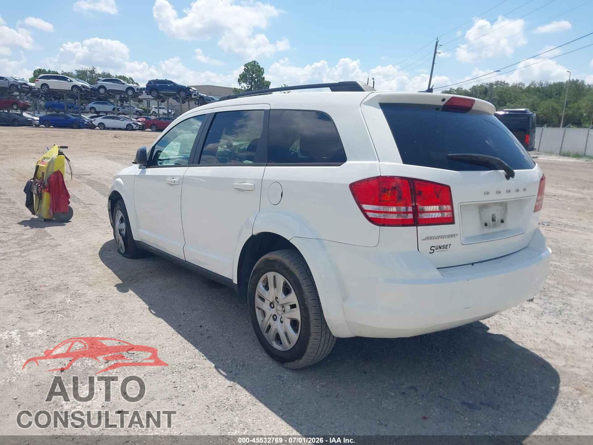 DODGE JOURNEY 2017 - 3C4PDCAB9HT503867