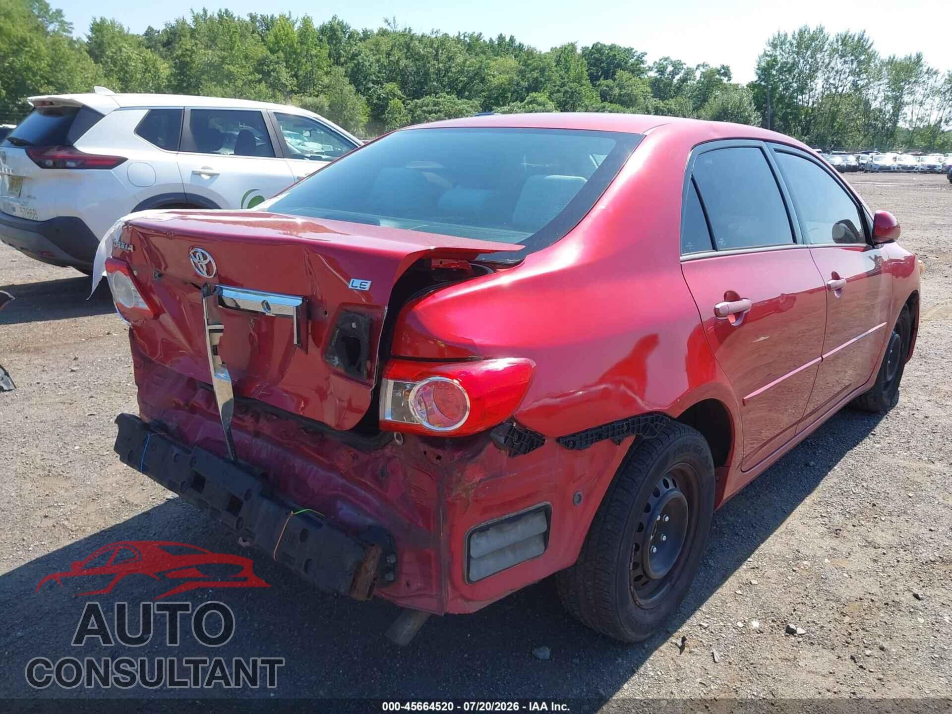 TOYOTA COROLLA 2012 - 2T1BU4EE4CT779504