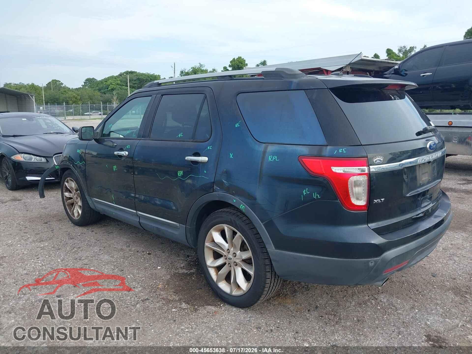 FORD EXPLORER 2012 - 1FMHK7D85CGA03764