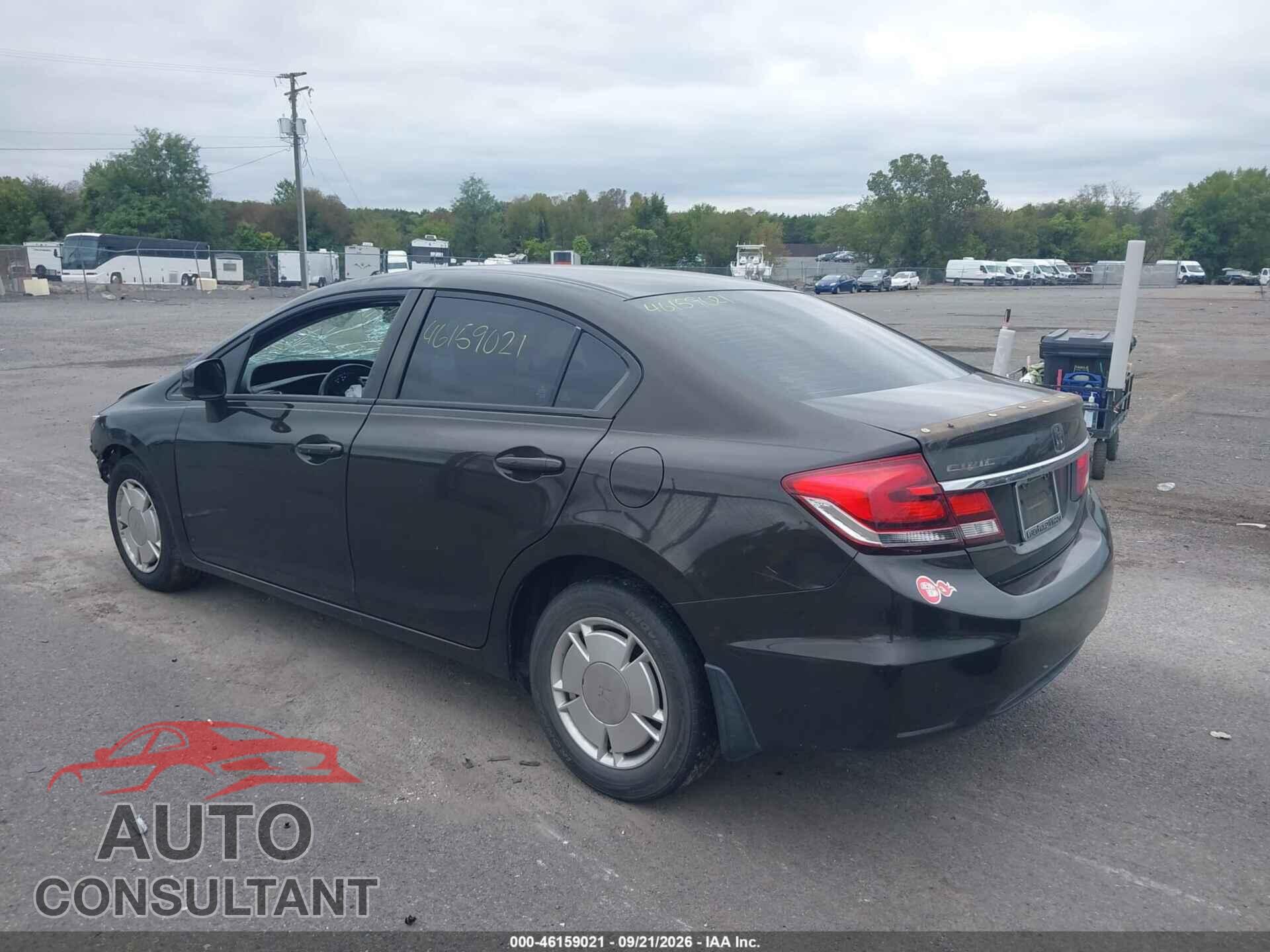 HONDA CIVIC 2013 - 2HGFB2F67DH534904