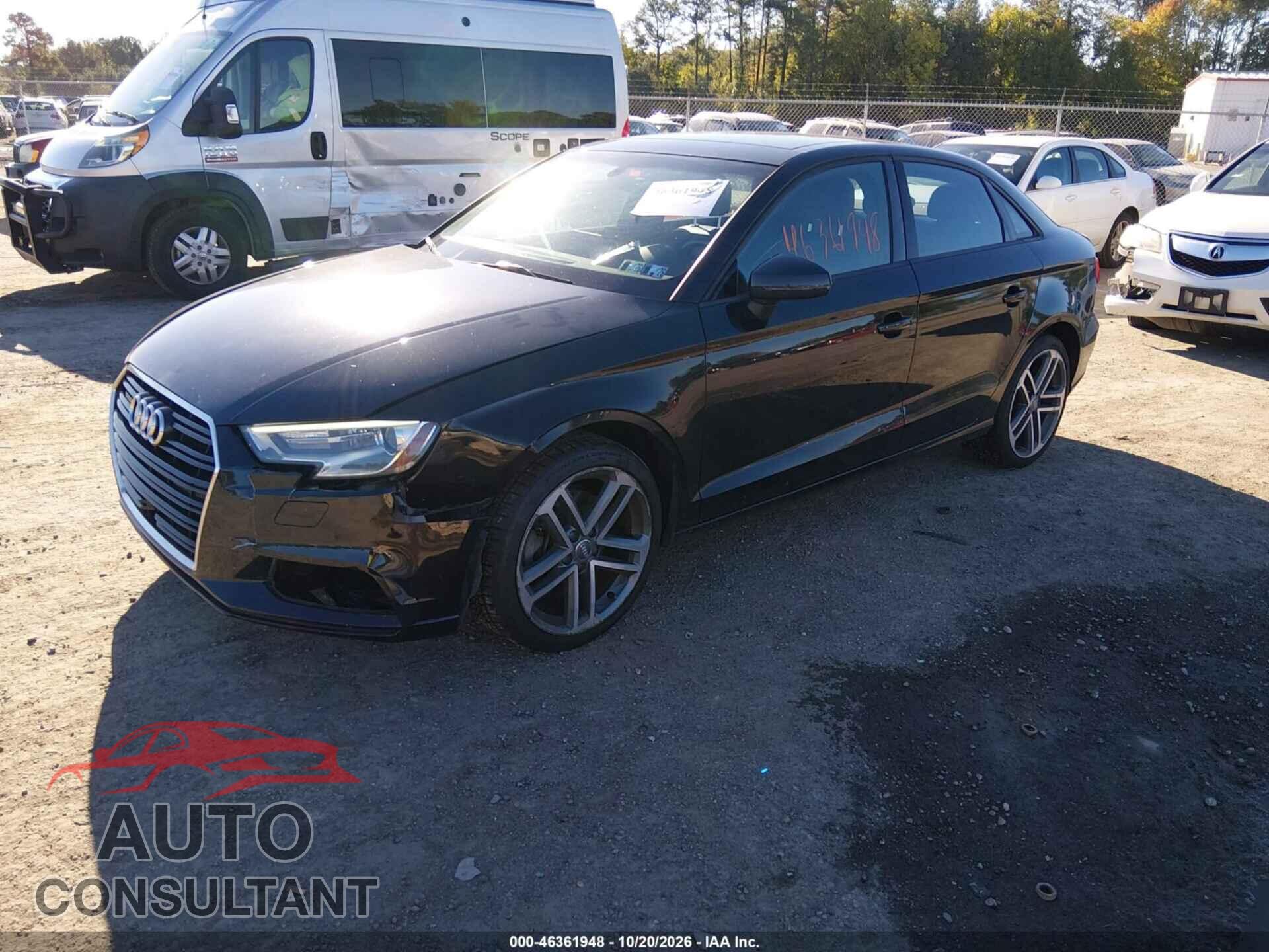 AUDI A3 2017 - WAUB8GFF1H1023988