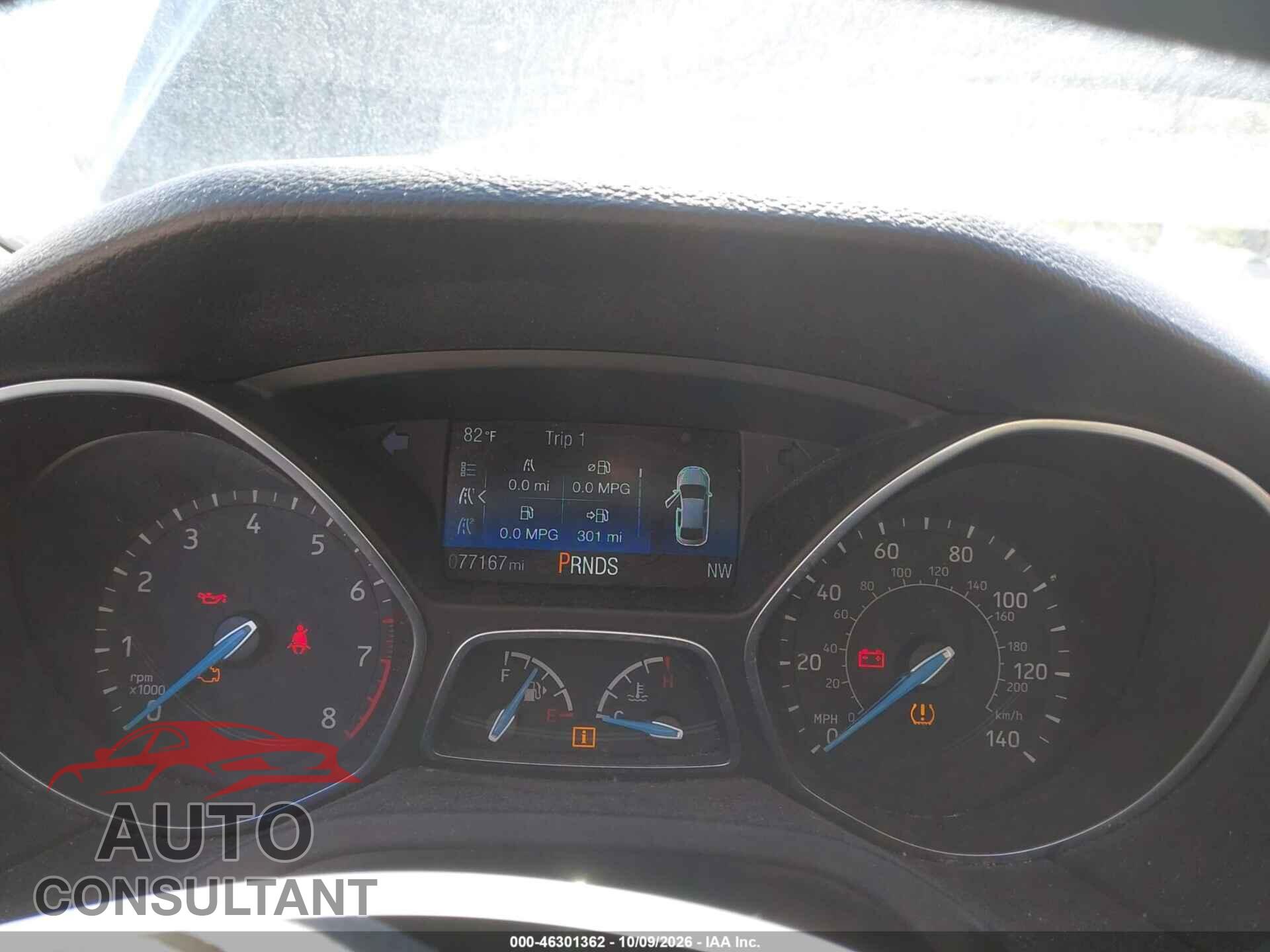 FORD FOCUS 2017 - 1FADP3FE4HL275923