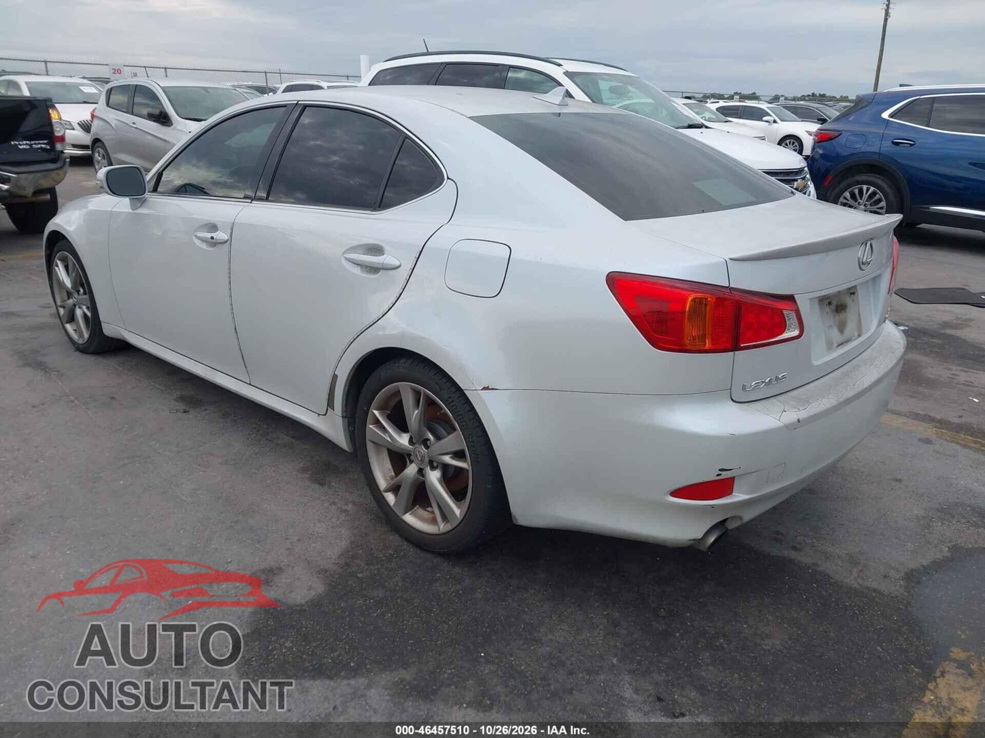 LEXUS IS 250 2010 - JTHBF5C26A5125198