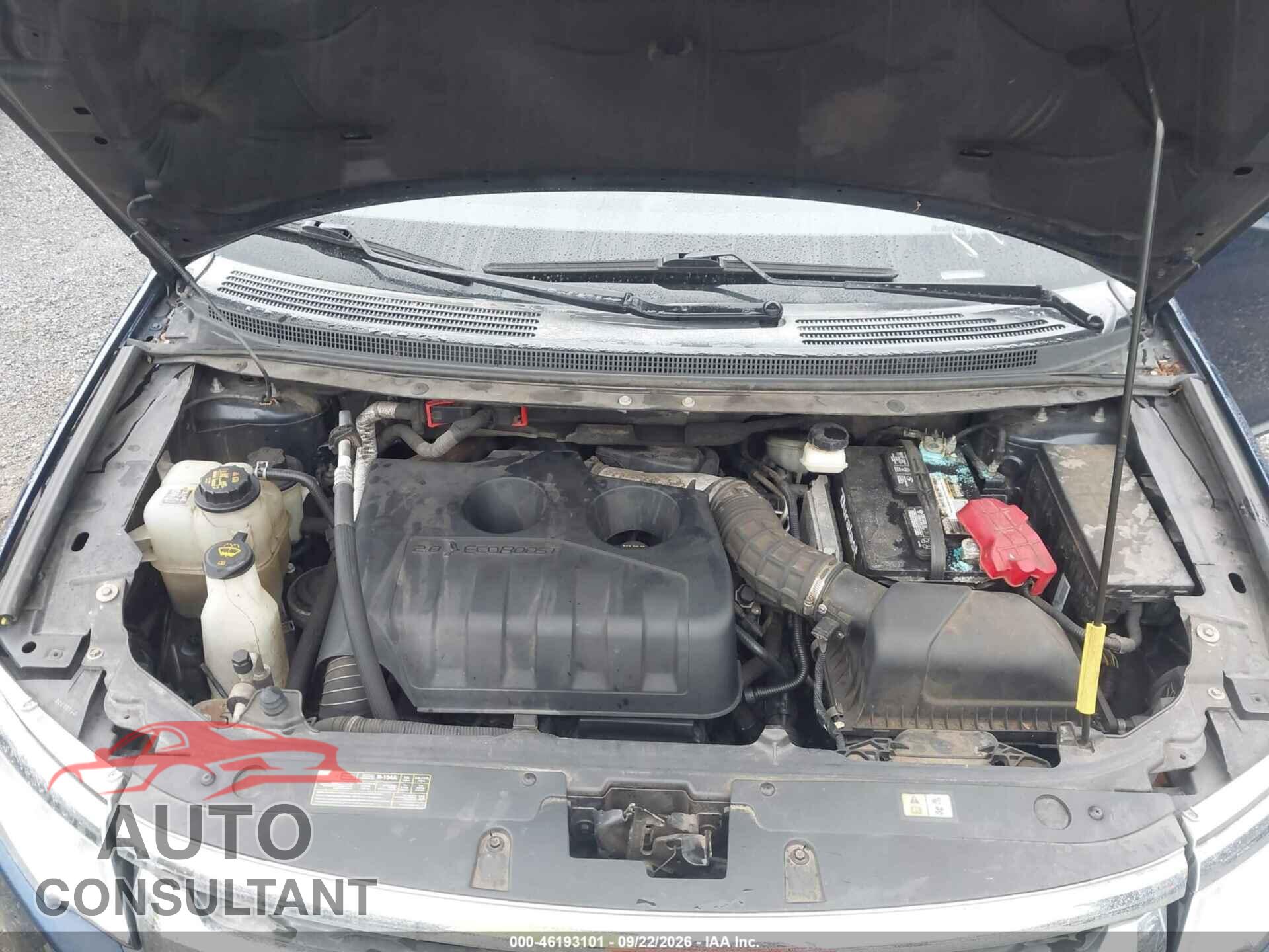 FORD EDGE 2012 - 2FMDK3K93CBA67635