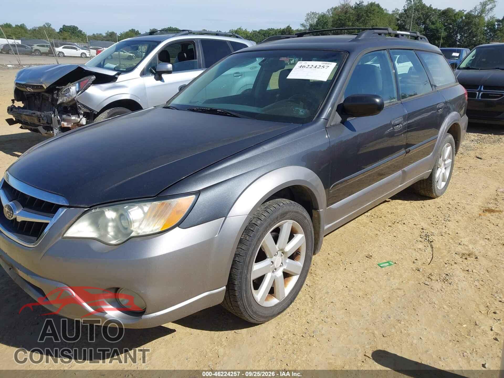 SUBARU OUTBACK 2009 - 4S4BP61C097341690