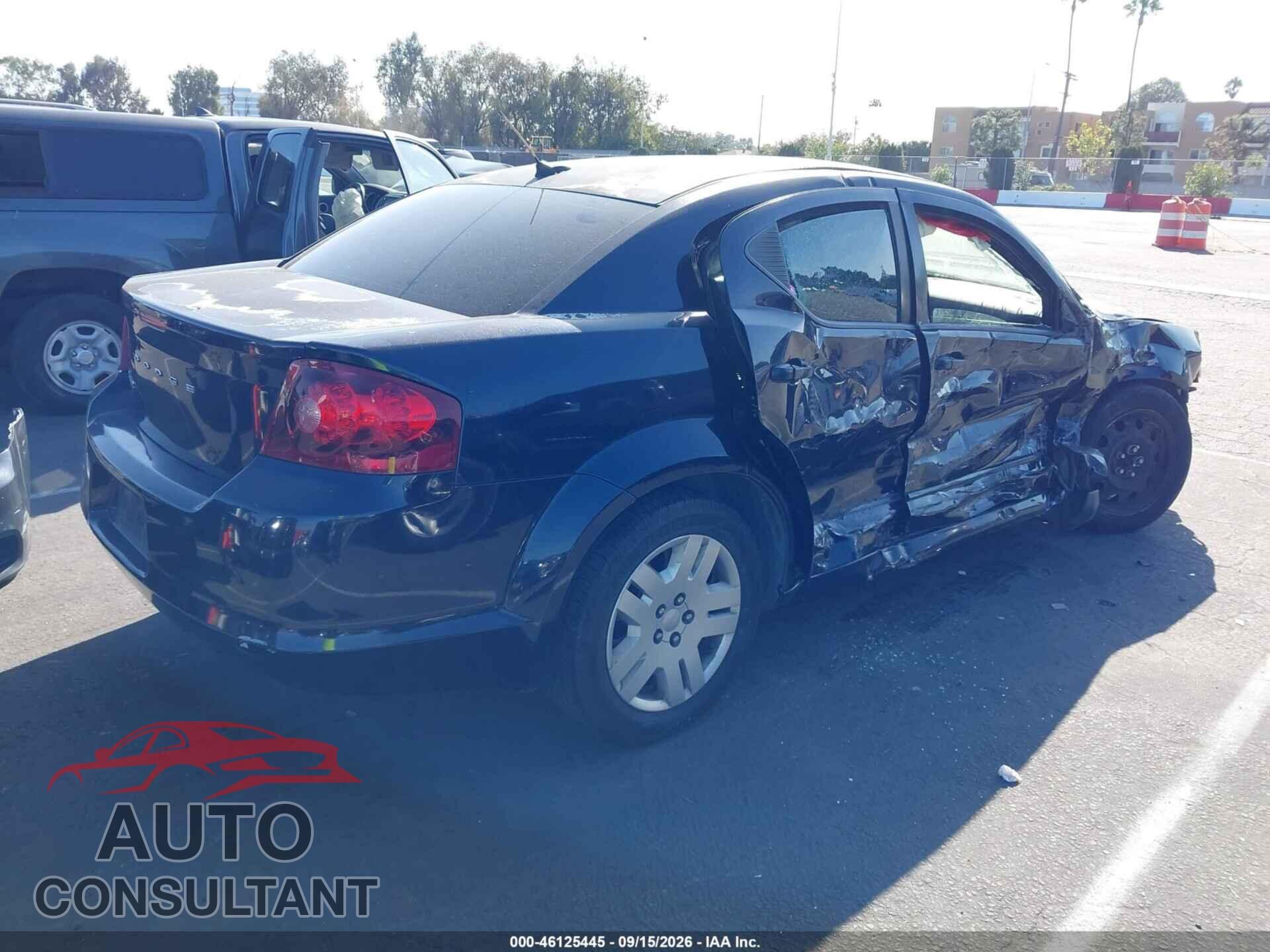 DODGE AVENGER 2011 - 1B3BD4FB4BN553979