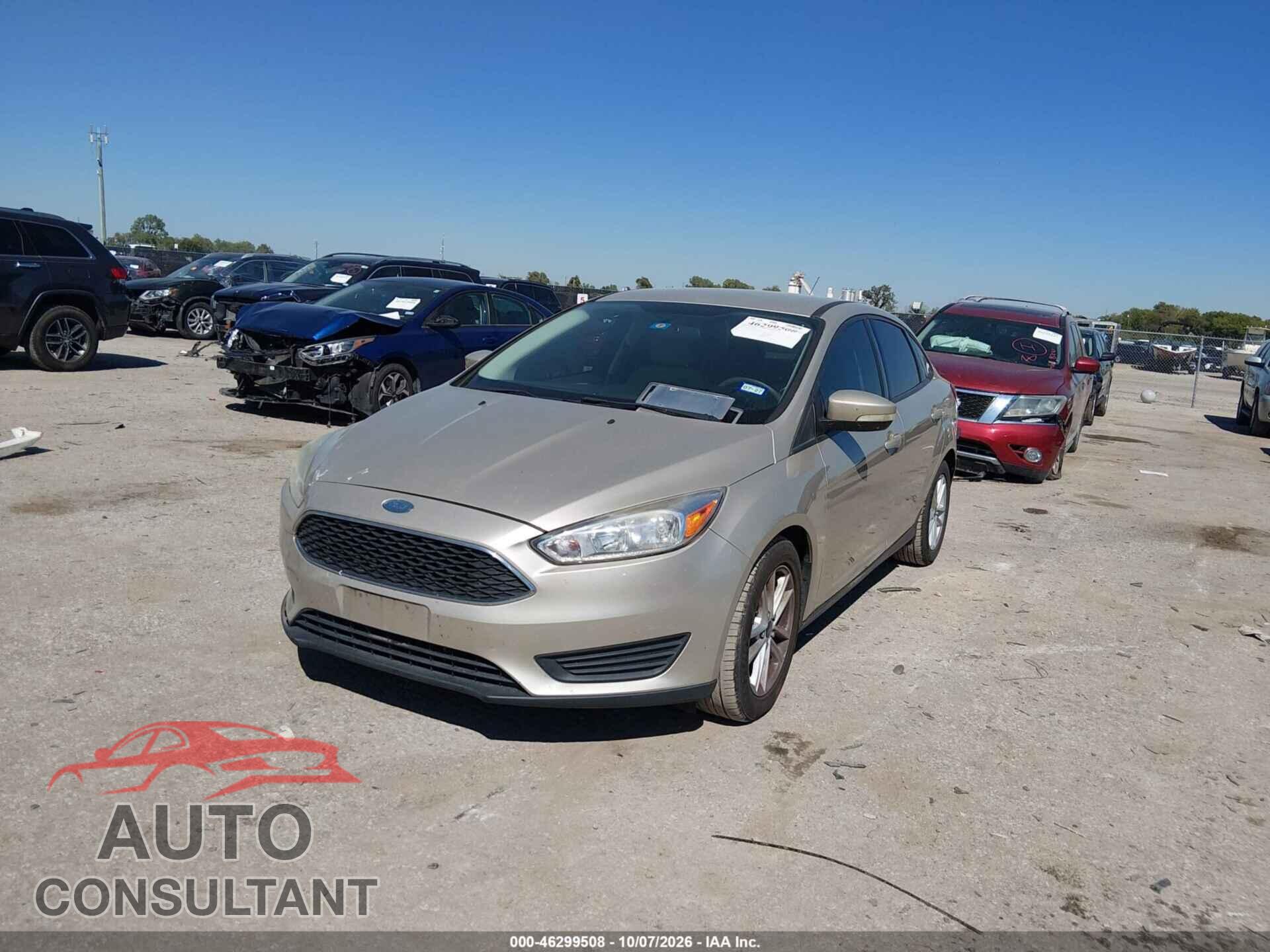 FORD FOCUS 2017 - 1FADP3F2XHL263362