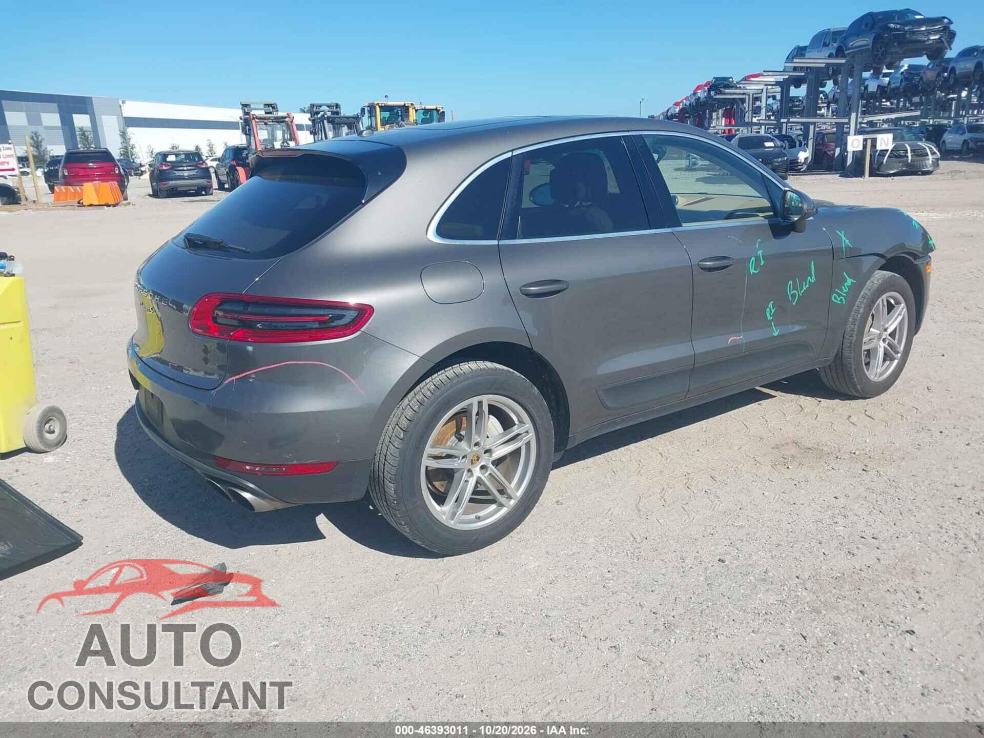 PORSCHE MACAN 2015 - WP1AB2A53FLB50372