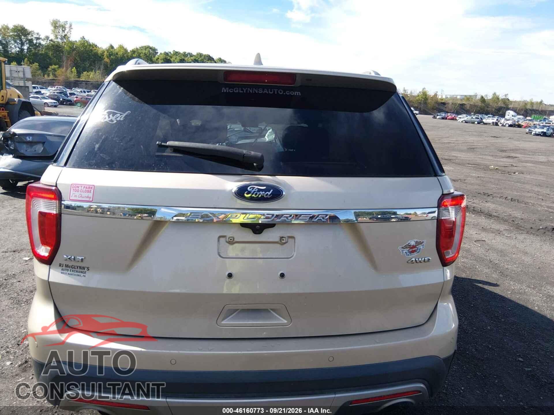 FORD EXPLORER 2017 - 1FM5K8D83HGB86291