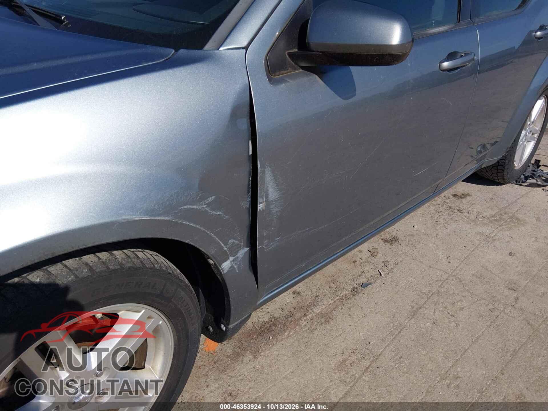 DODGE AVENGER 2010 - 1B3CC5FB1AN190441