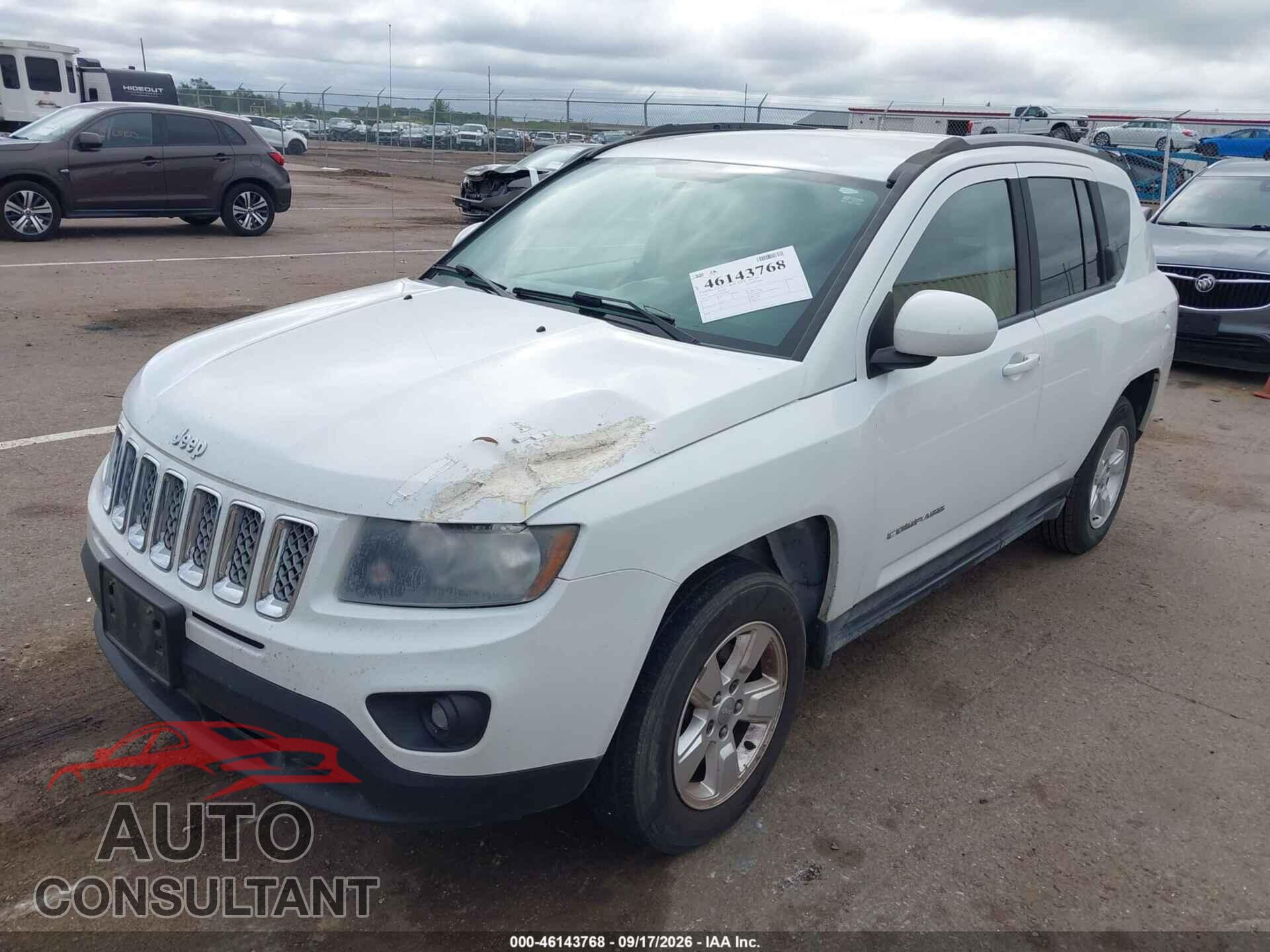 JEEP COMPASS 2016 - 1C4NJCEA3GD665967