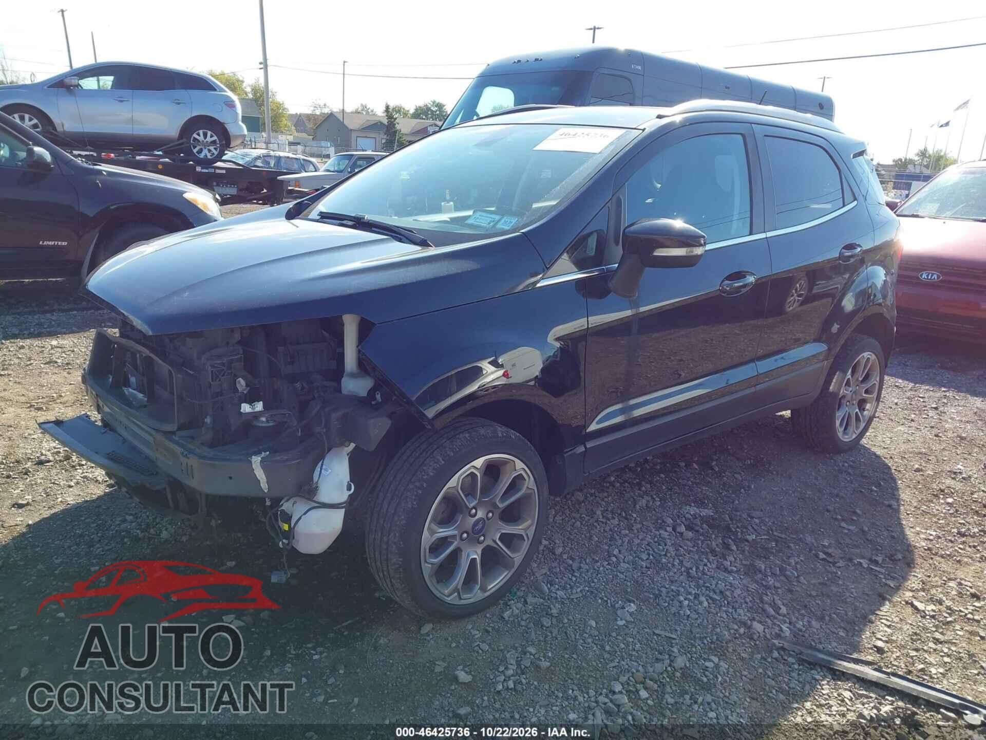 FORD ECOSPORT 2020 - MAJ6S3KL6LC321577