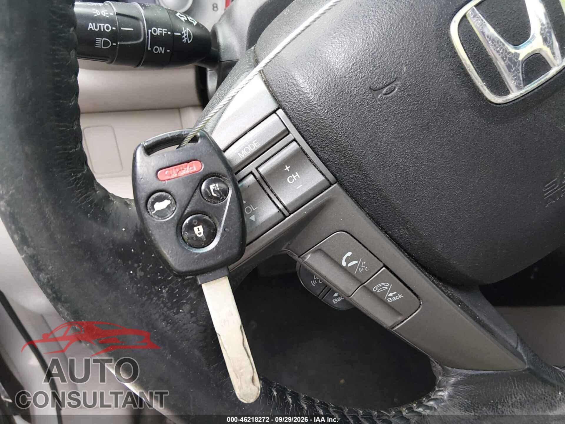 HONDA PILOT 2009 - 5FNYF48909B003622
