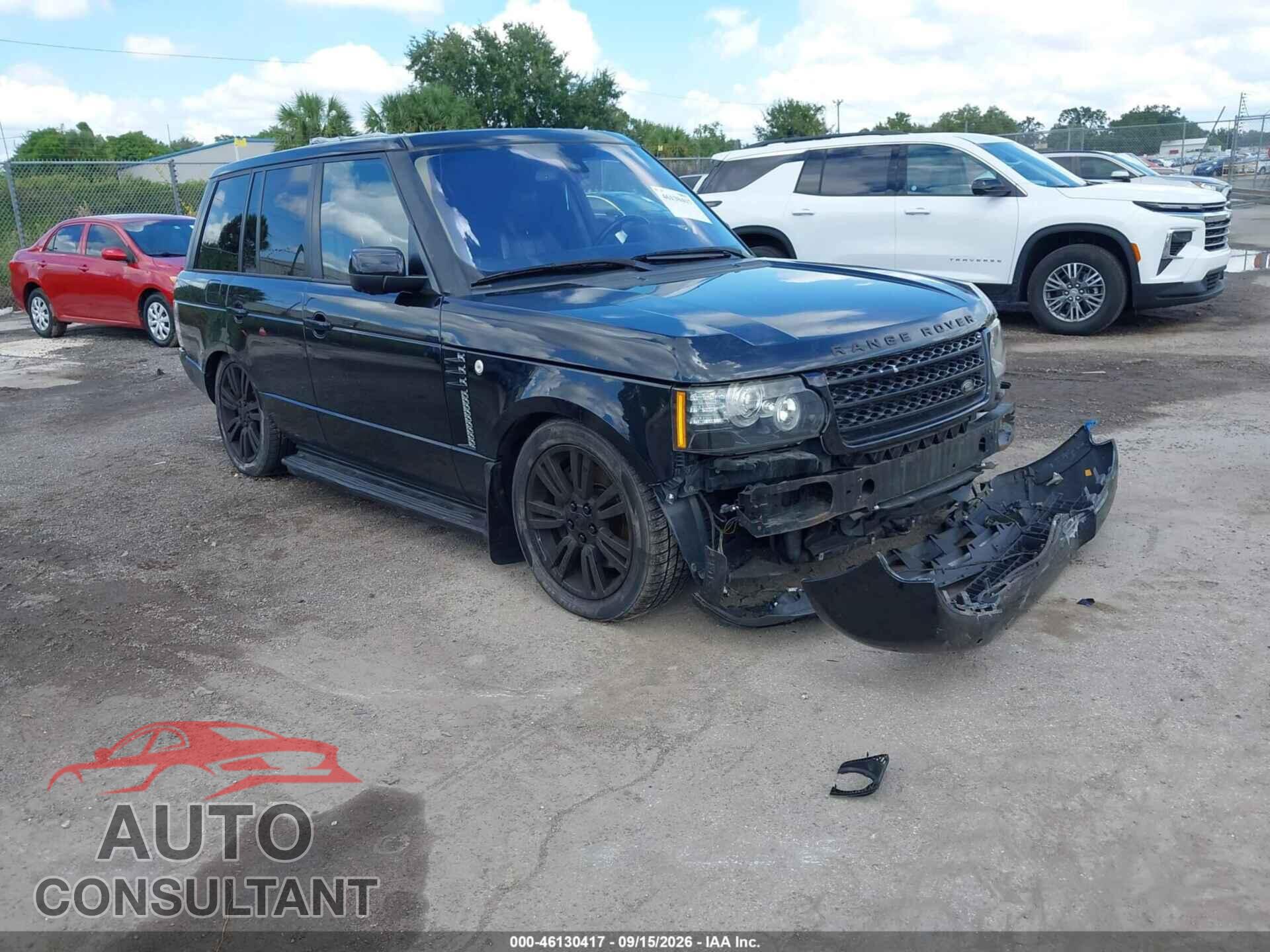 LAND ROVER RANGE ROVER 2012 - SALMF1E40CA364637