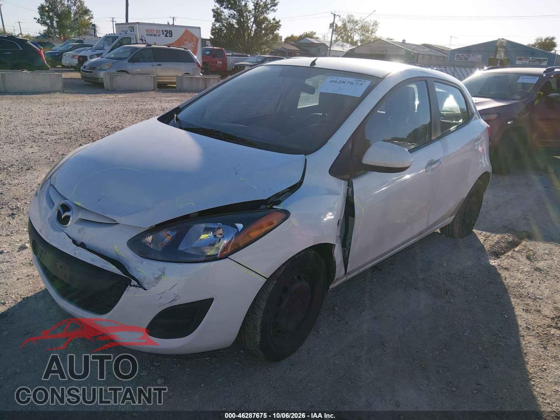 MAZDA MAZDA2 2014 - JM1DE1KY6E0181754