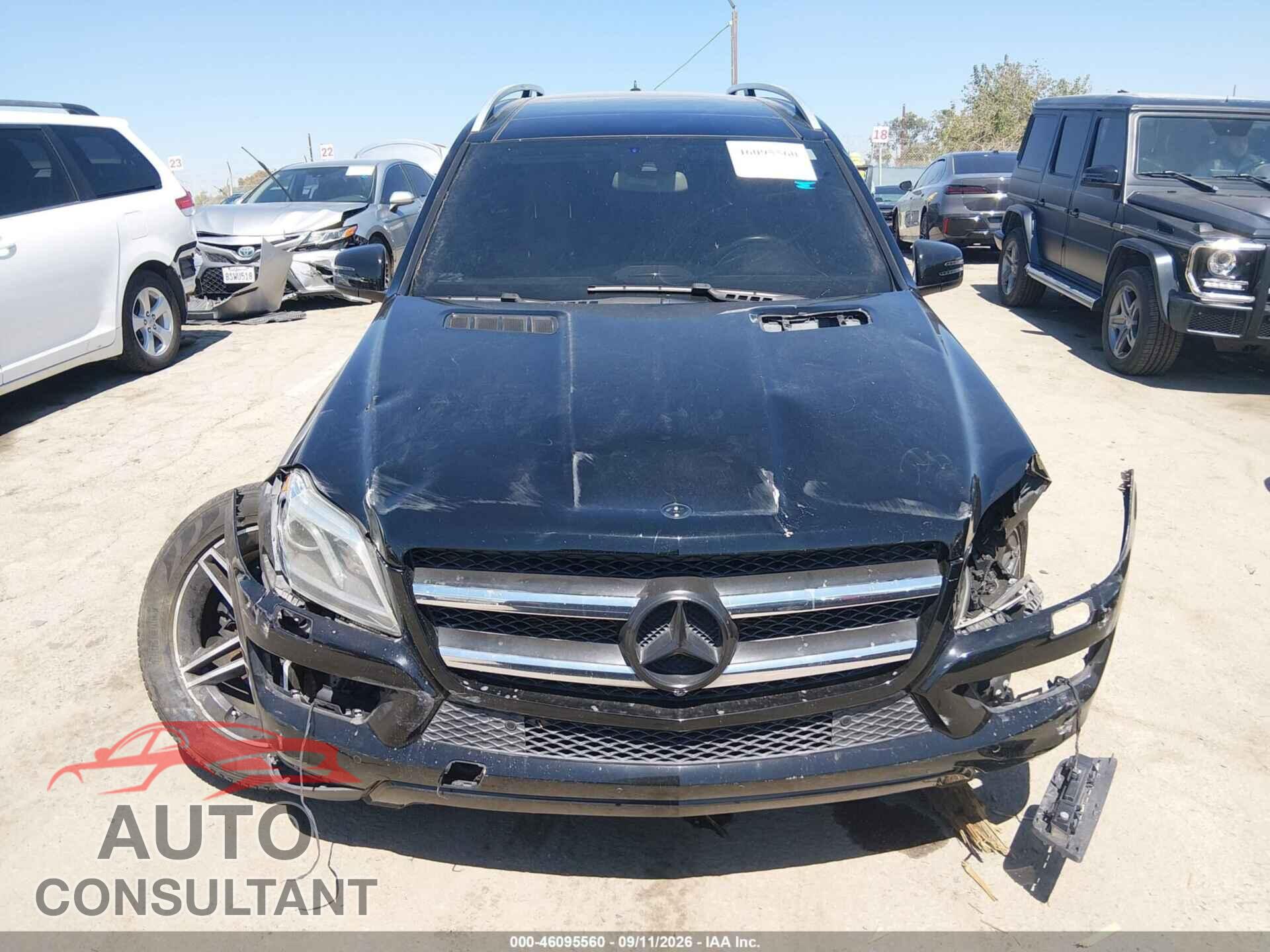 MERCEDES-BENZ GL 450 2013 - 4JGDF7CE8DA242577