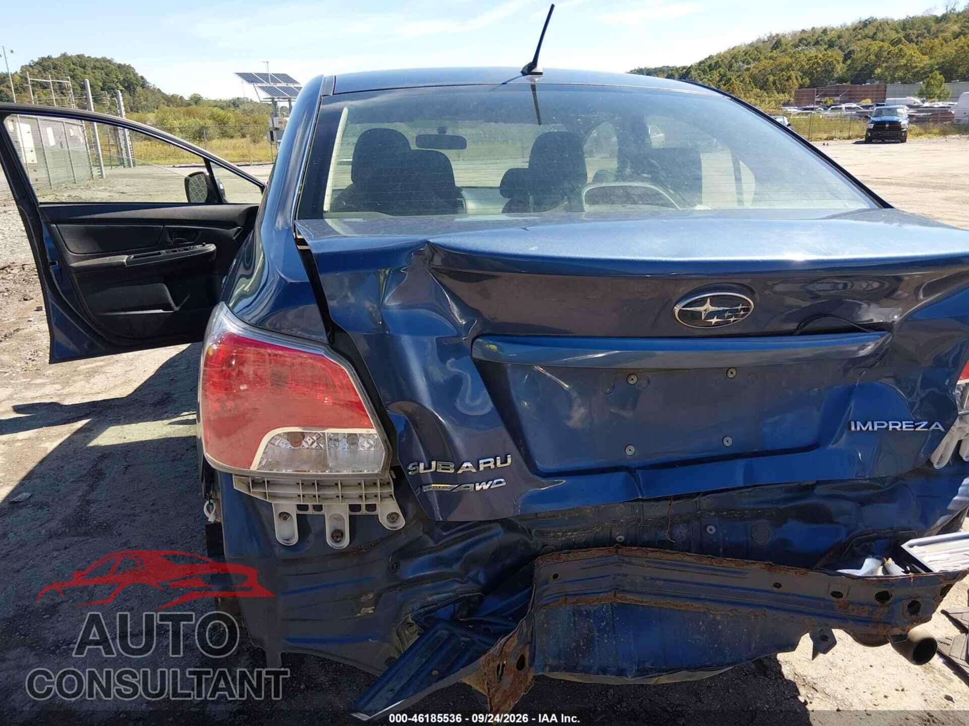 SUBARU IMPREZA 2012 - JF1GJAA61CH018183
